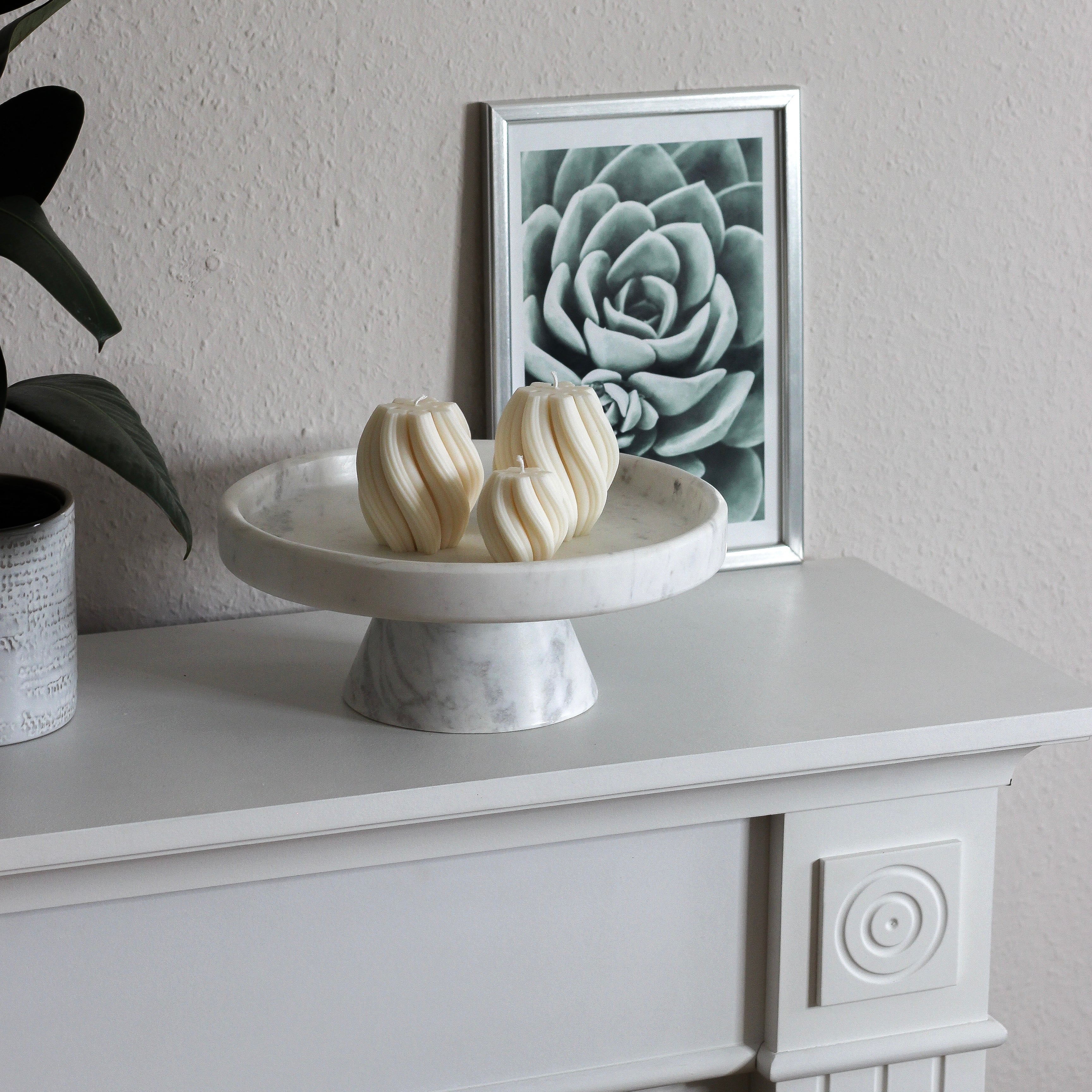 Kerze getrullert; wellig; „Trullala S“