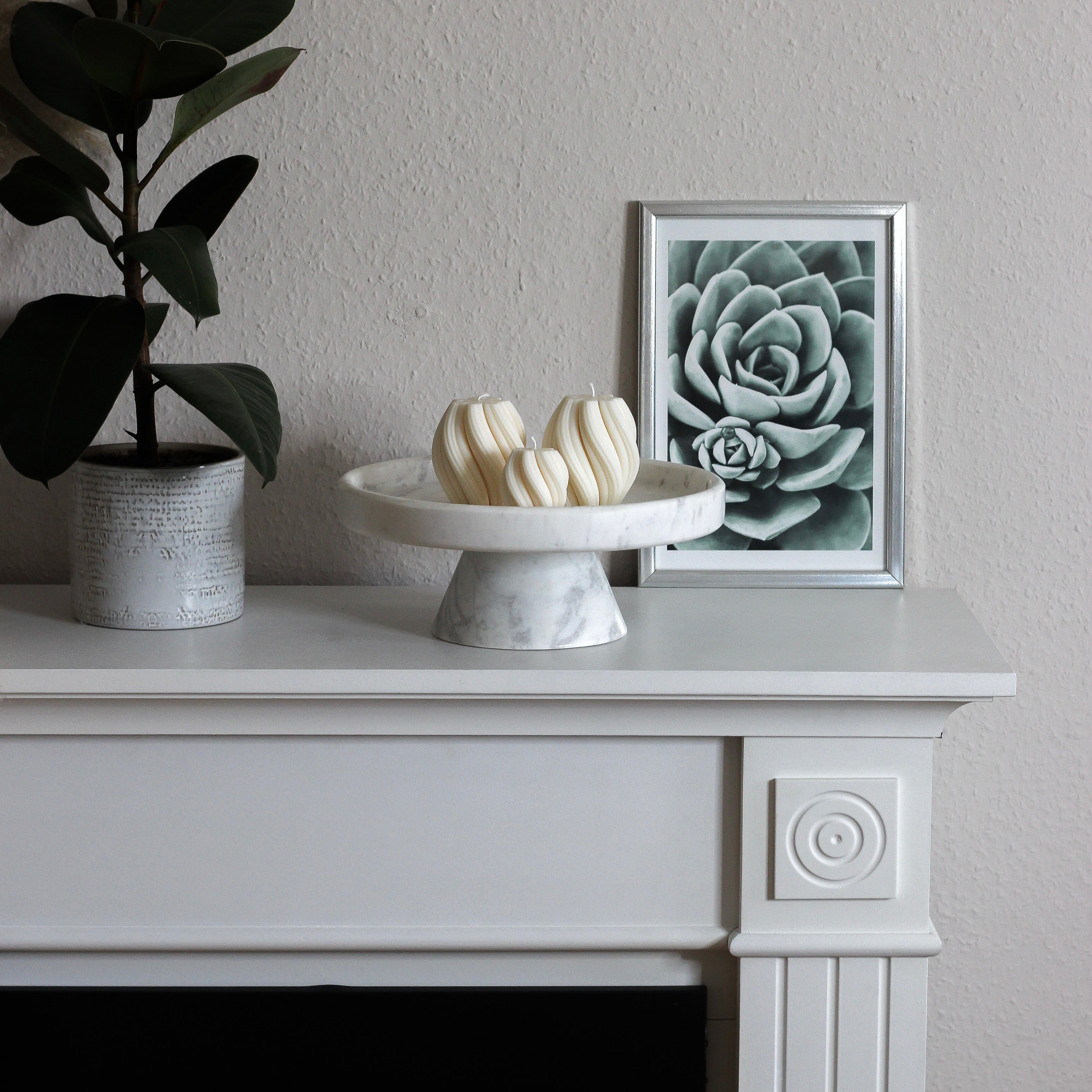 Kerze; getrullert; wellig ; „Trullala M"