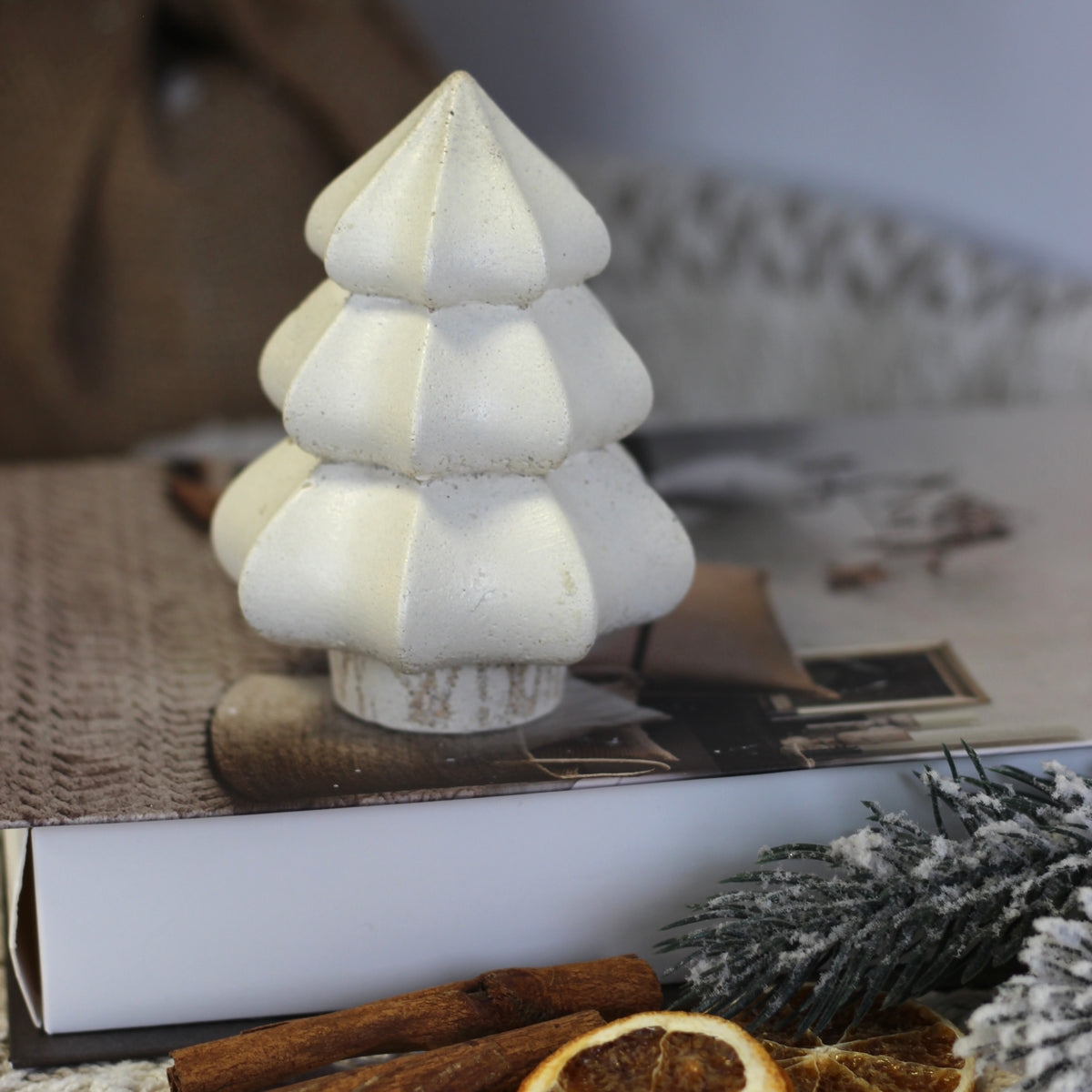 Beton Tannenbaum Zuckerguss