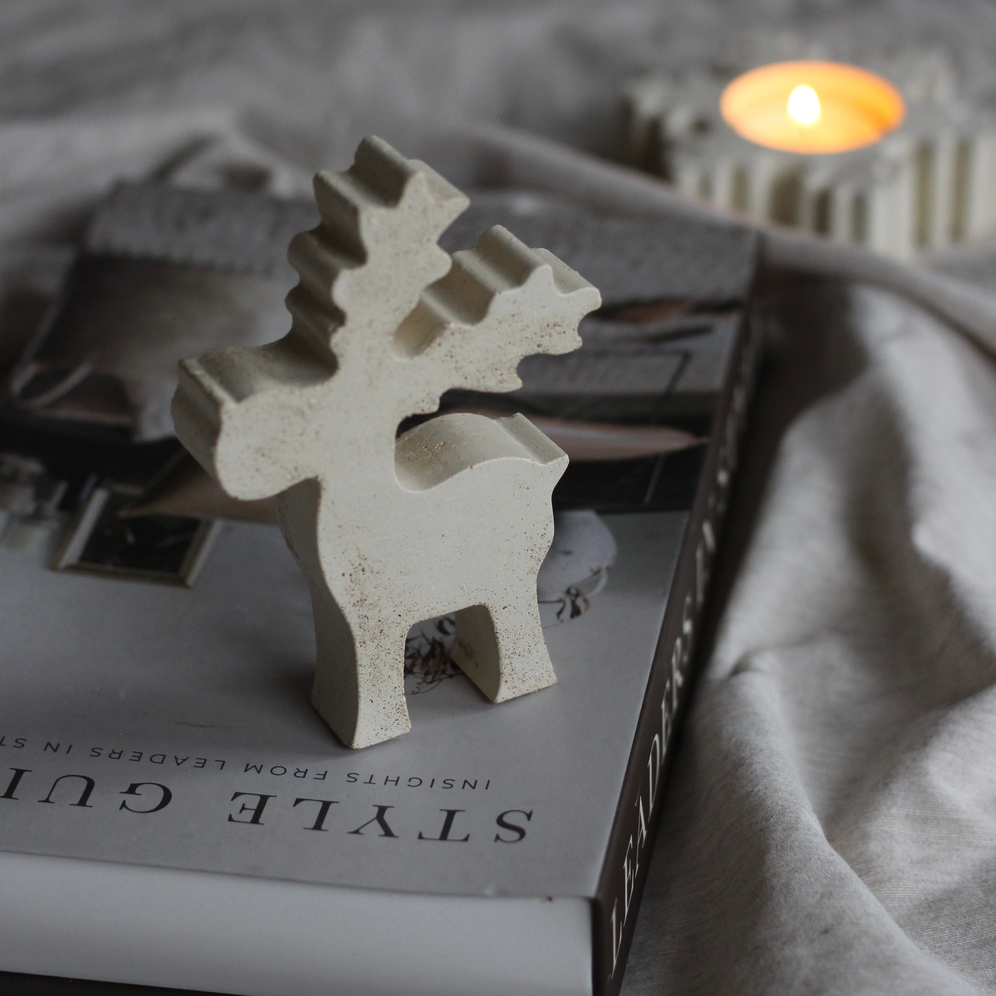 Weihnachten Beton „Rentier"