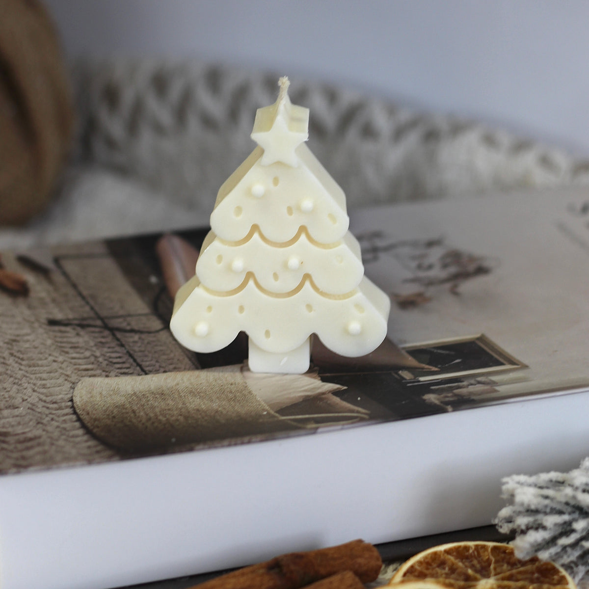 Kerze Weihnachten "kleiner Tannenbaum"
