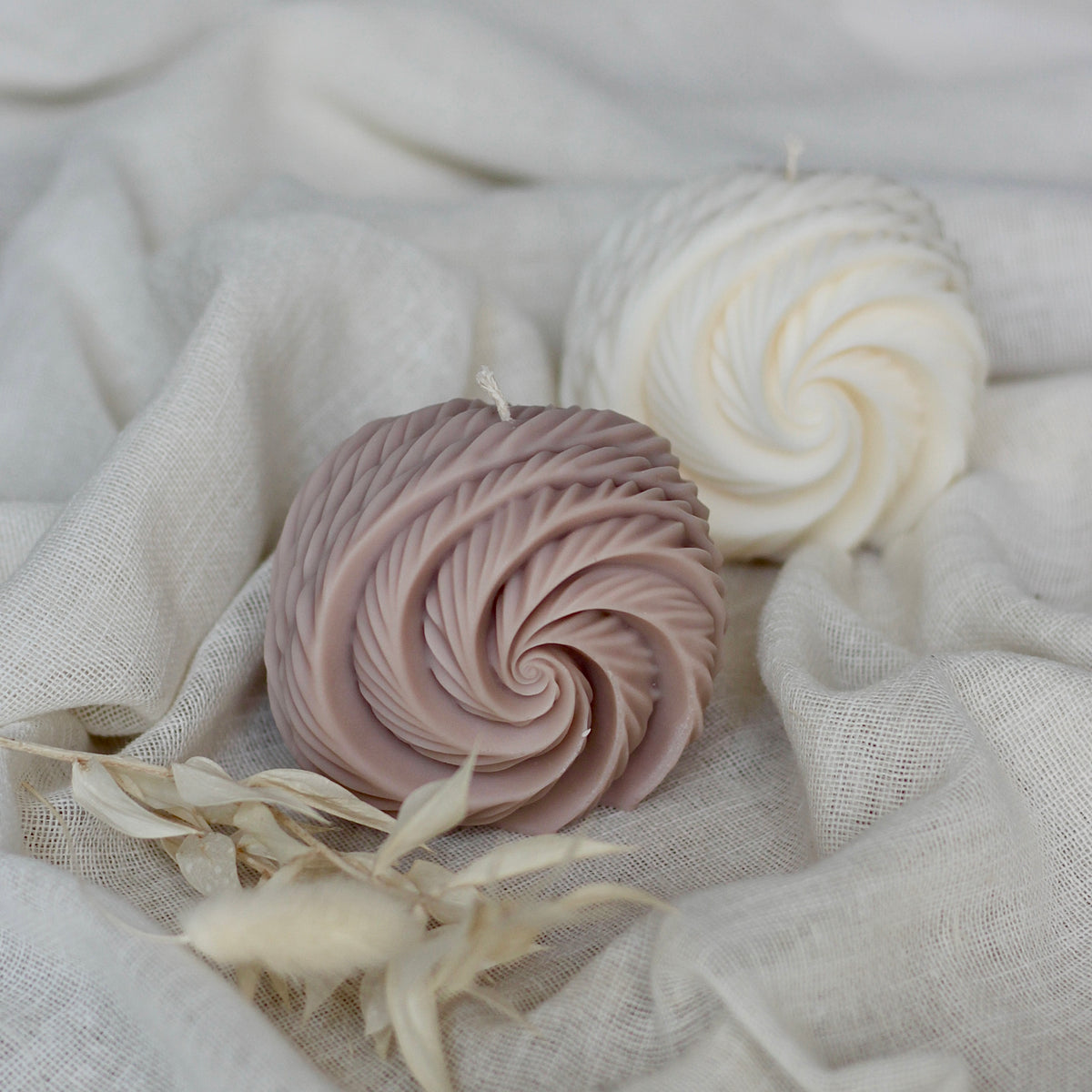 Kerze „Swirl“