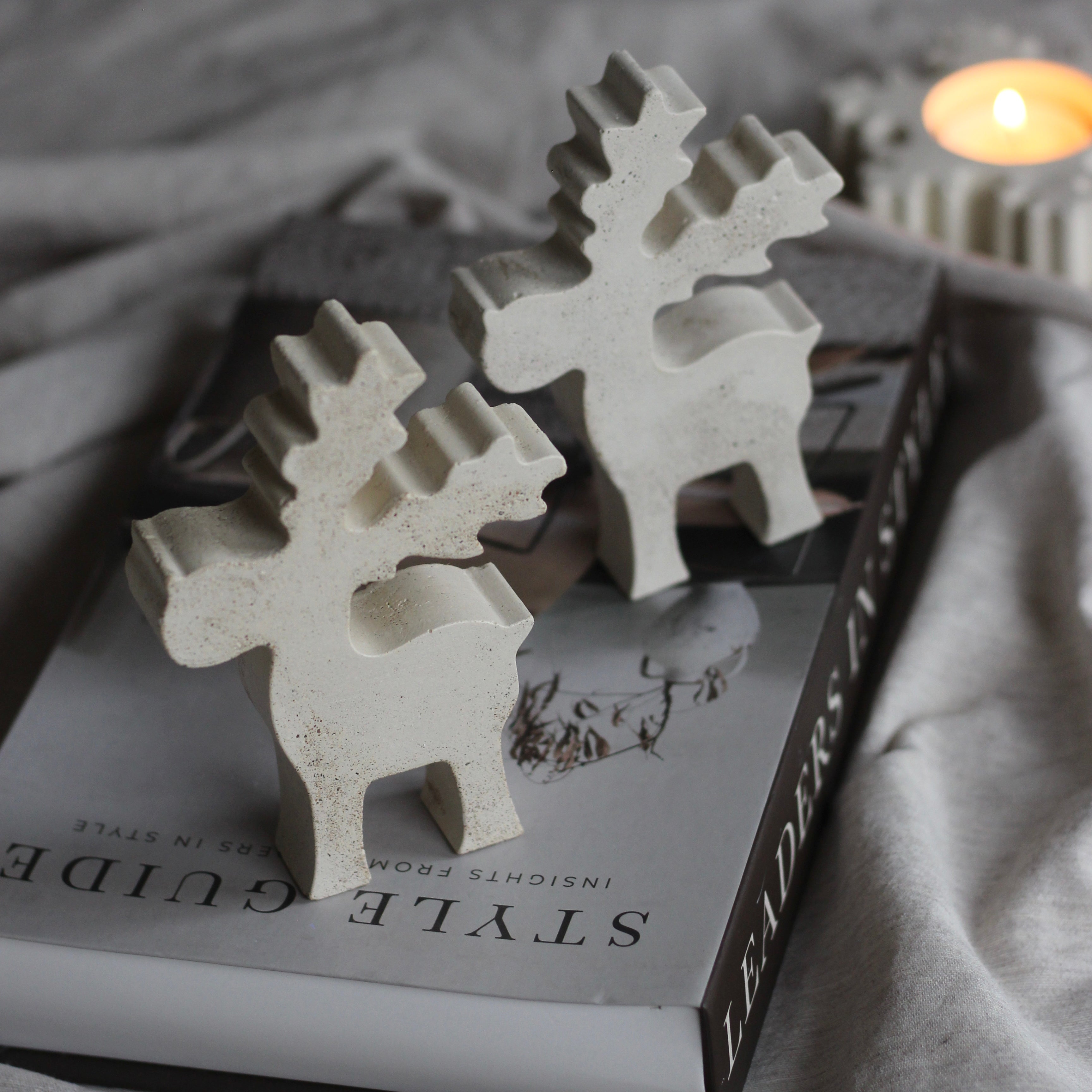 Weihnachten Beton „Rentier"