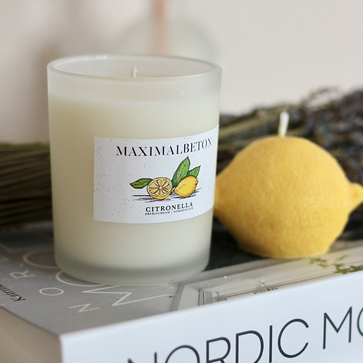 Duftkerze Duft: Citronella