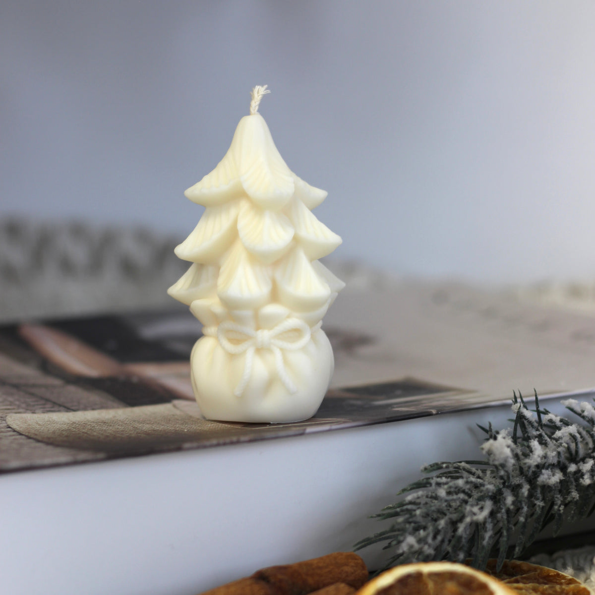 Kerze Weihnachten "Tännchen"