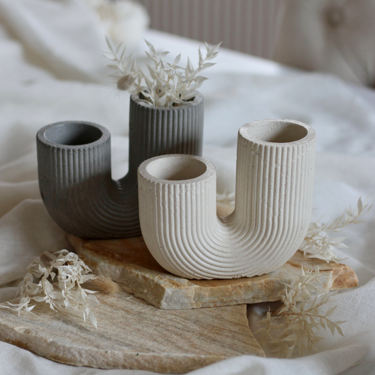 Betonvase „U-Vase XL“