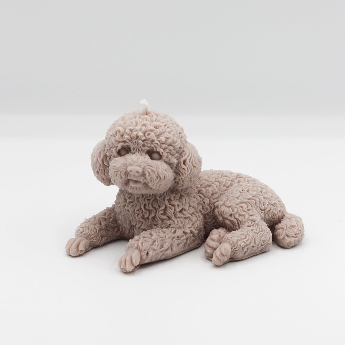 Kerze Hund Pudel ; „Cookie“
