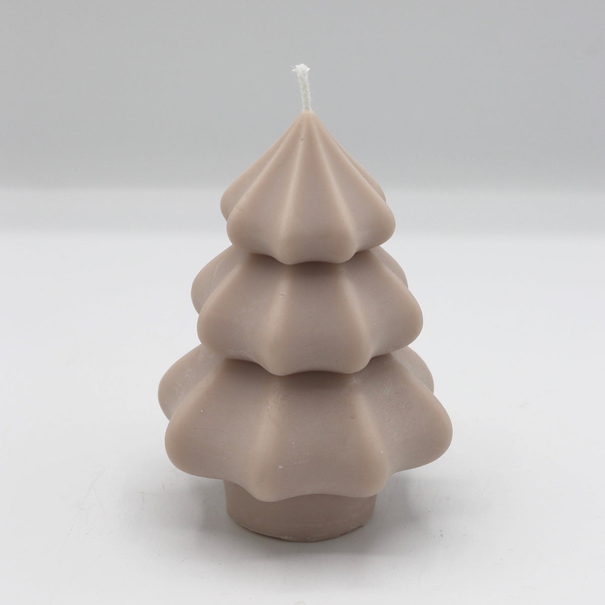 Kerze Weihnachten "Tannenbaum Zuckerguss"