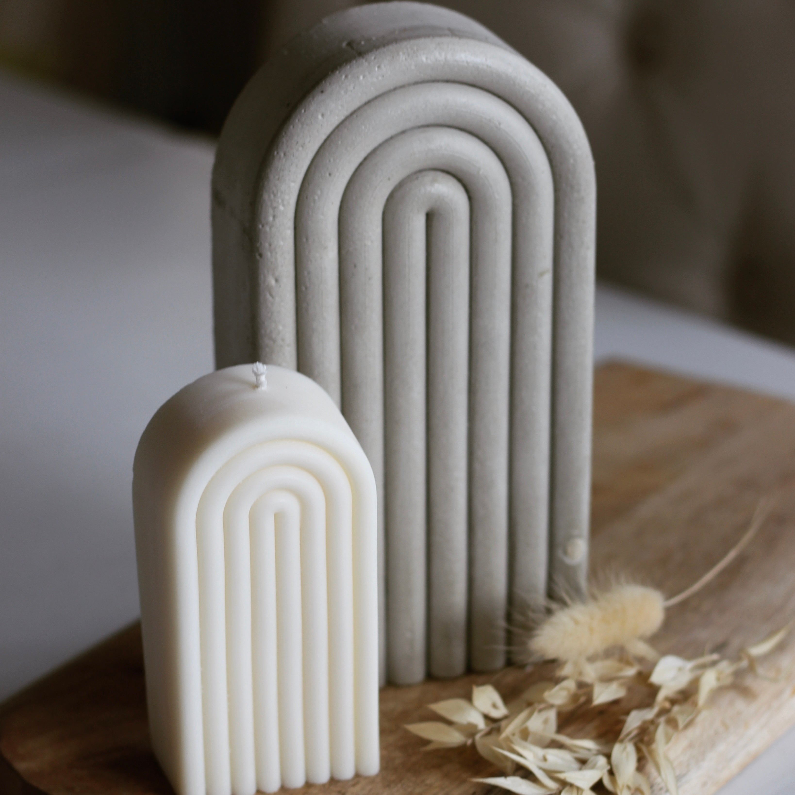 Kerze Regenbogen „Rainbow schmal“