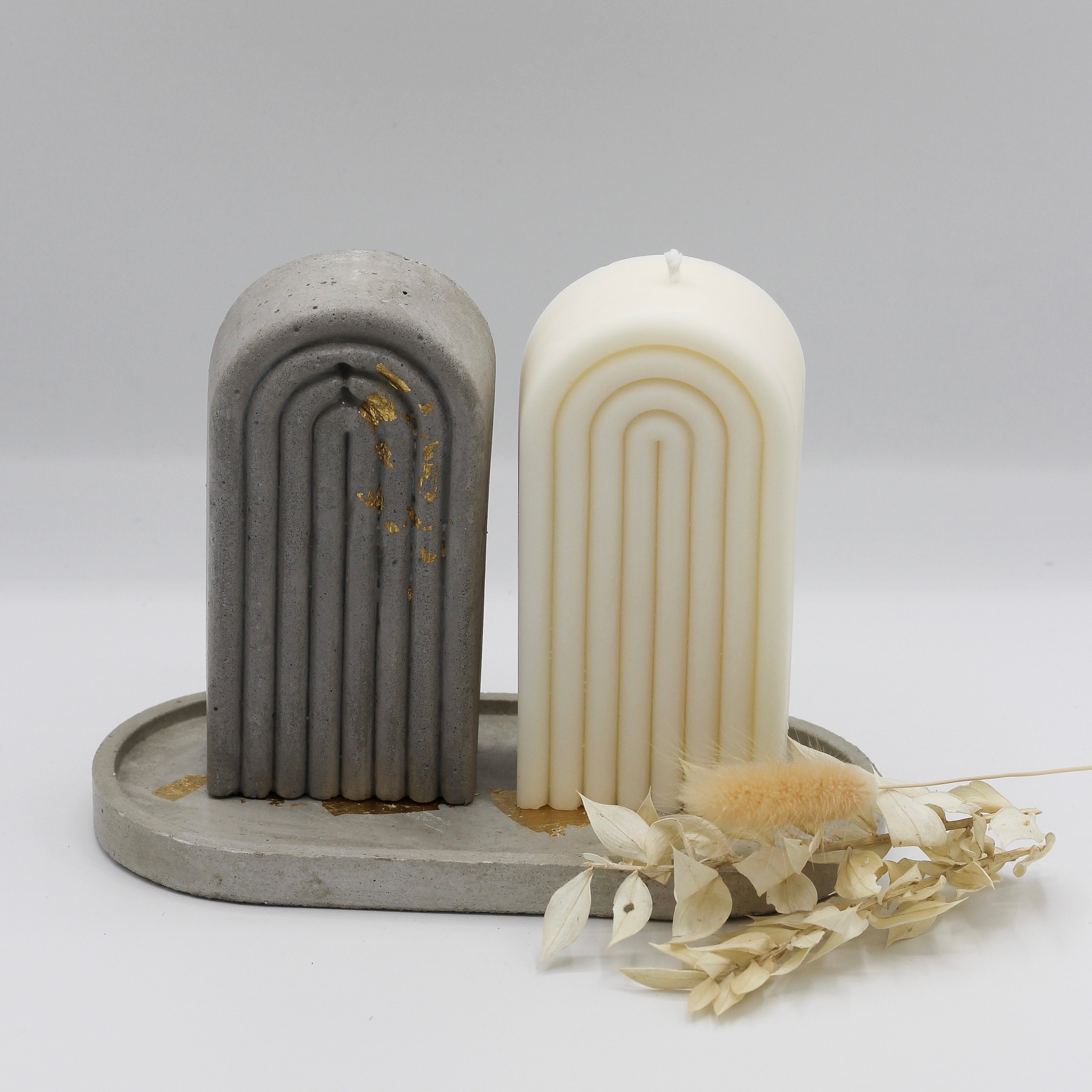 Kerze Regenbogen „Rainbow schmal“