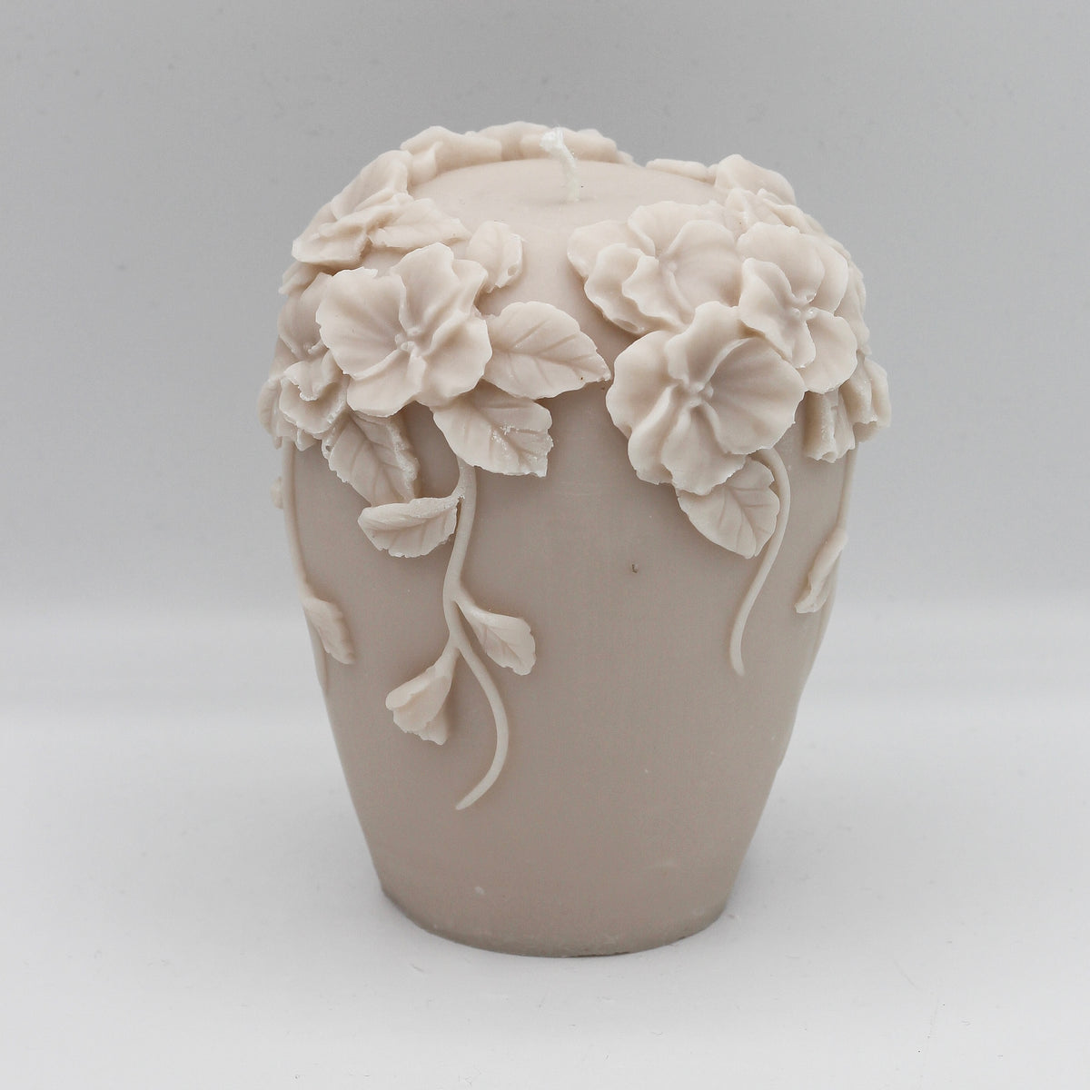 Kerze ; Blumen ; „Flowerpot“
