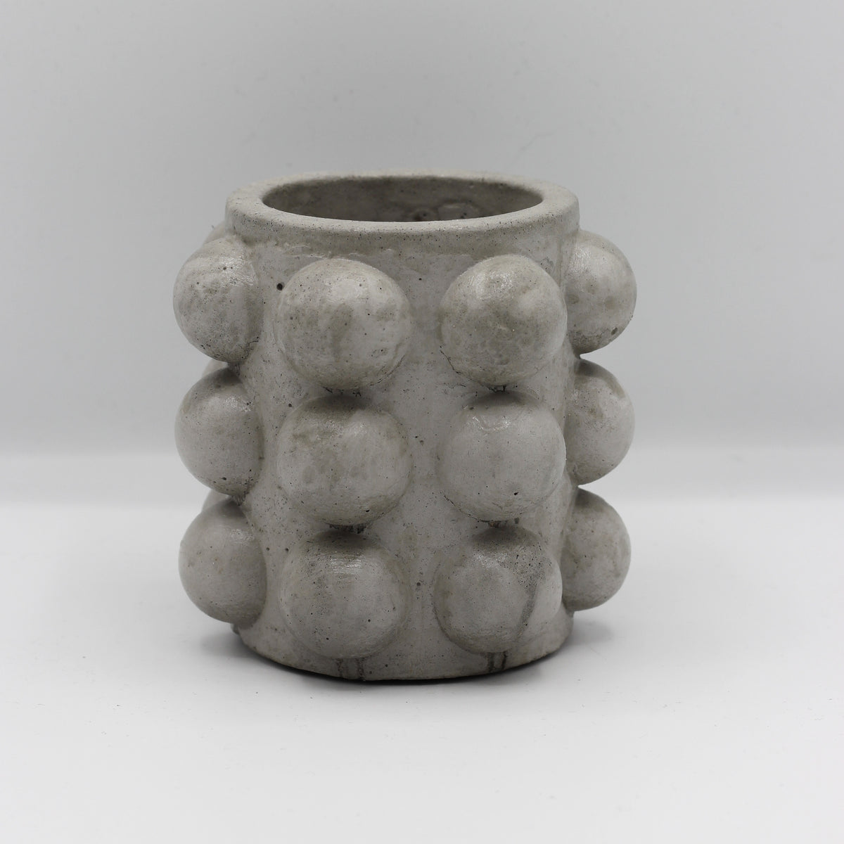 Betonvase ; Vase ; Bubble ; Trockenblumenvase „Chelly“