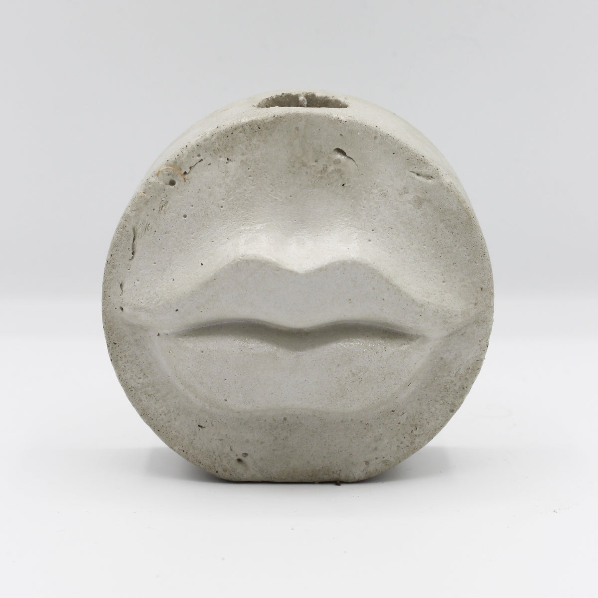 Beton Kerzenständer; Lippen; „Lips“