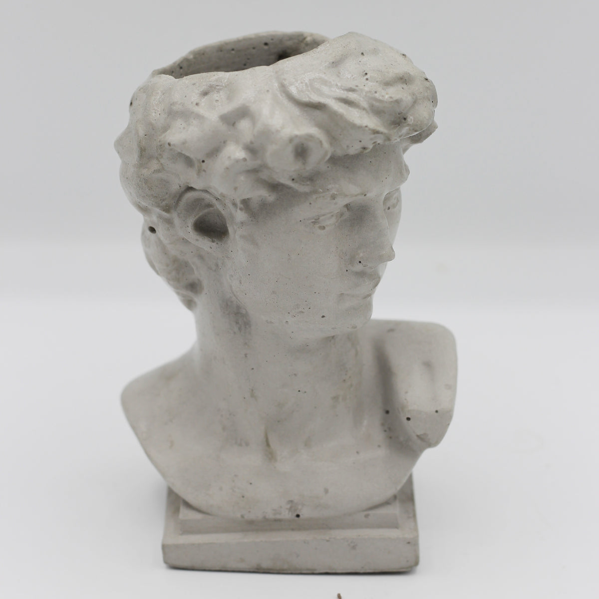 Betonvase; Vase ; Büste Mann ; Trockenblumenvase „Womanizer“