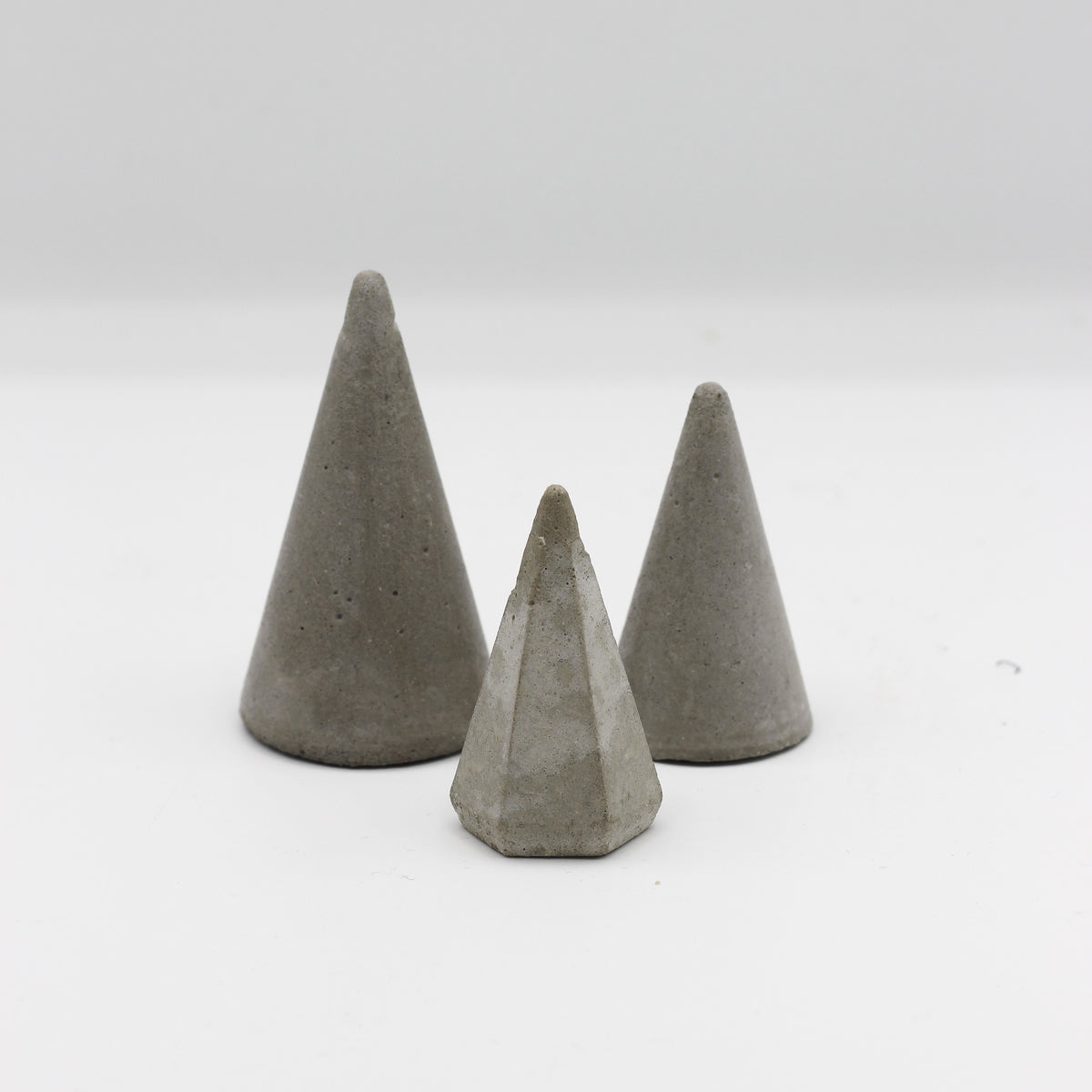 Beton Ringhalter 3er Set