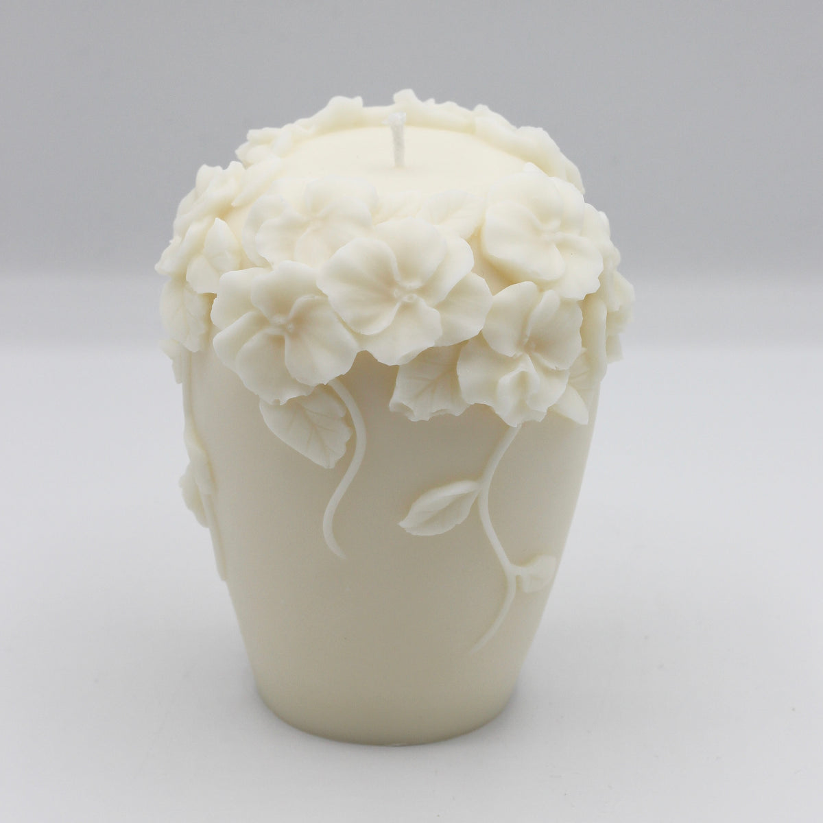 Kerze ; Blumen ; „Flowerpot“