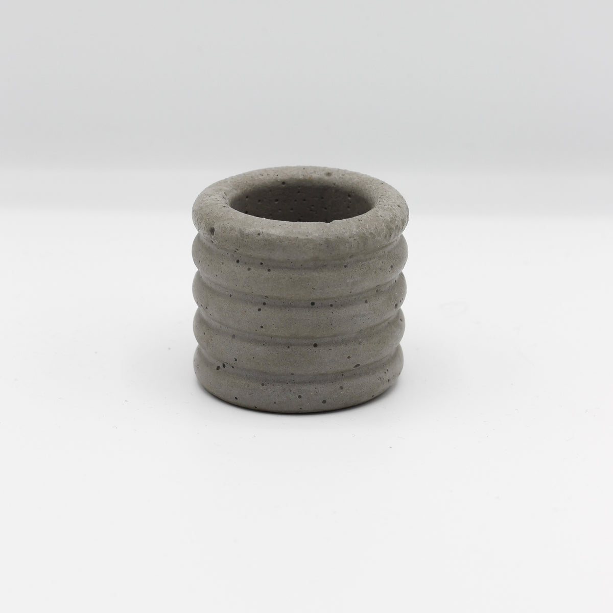 Beton Kerzenständer ; Topf ; Vase ; Ring; „Roma“