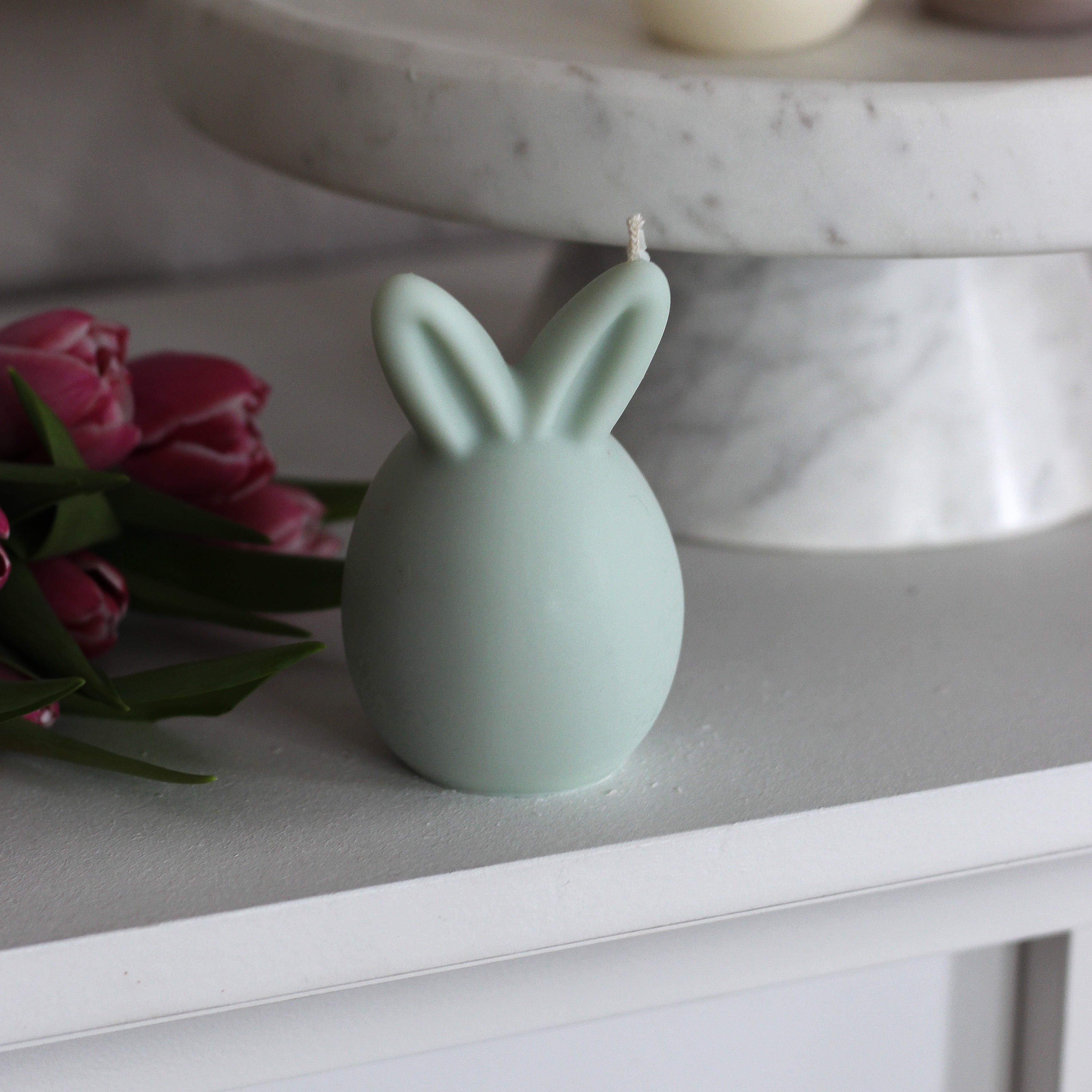Kerze „Stehohr“ Ostern Ei Hase