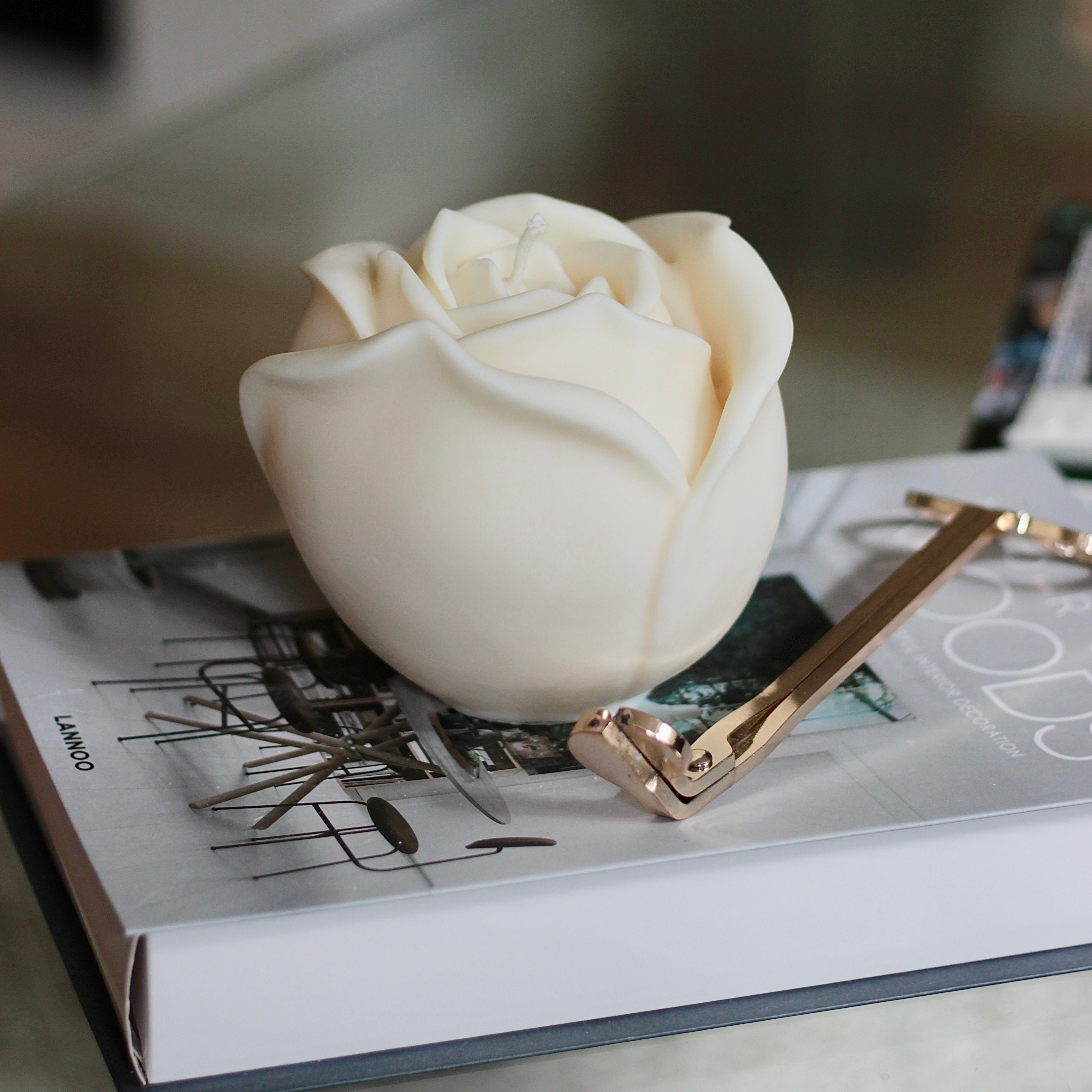 Kerze „Rose L“