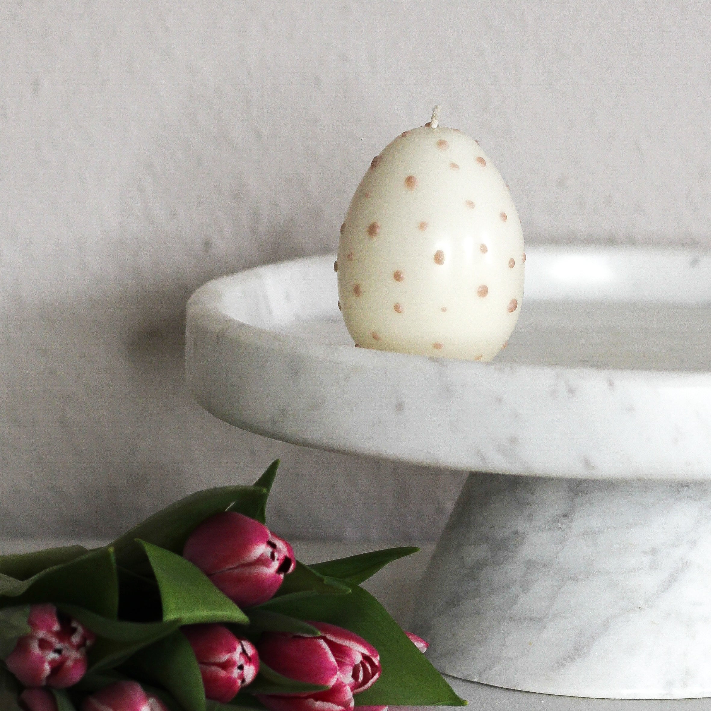 Kerze „großes Ei“ gepunktet Ostern
