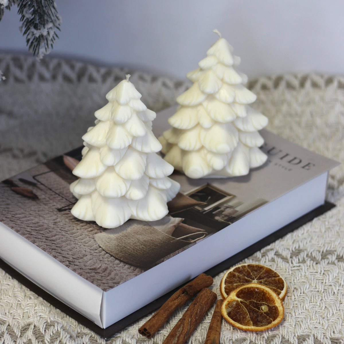 Kerze Tannenbaum Natural