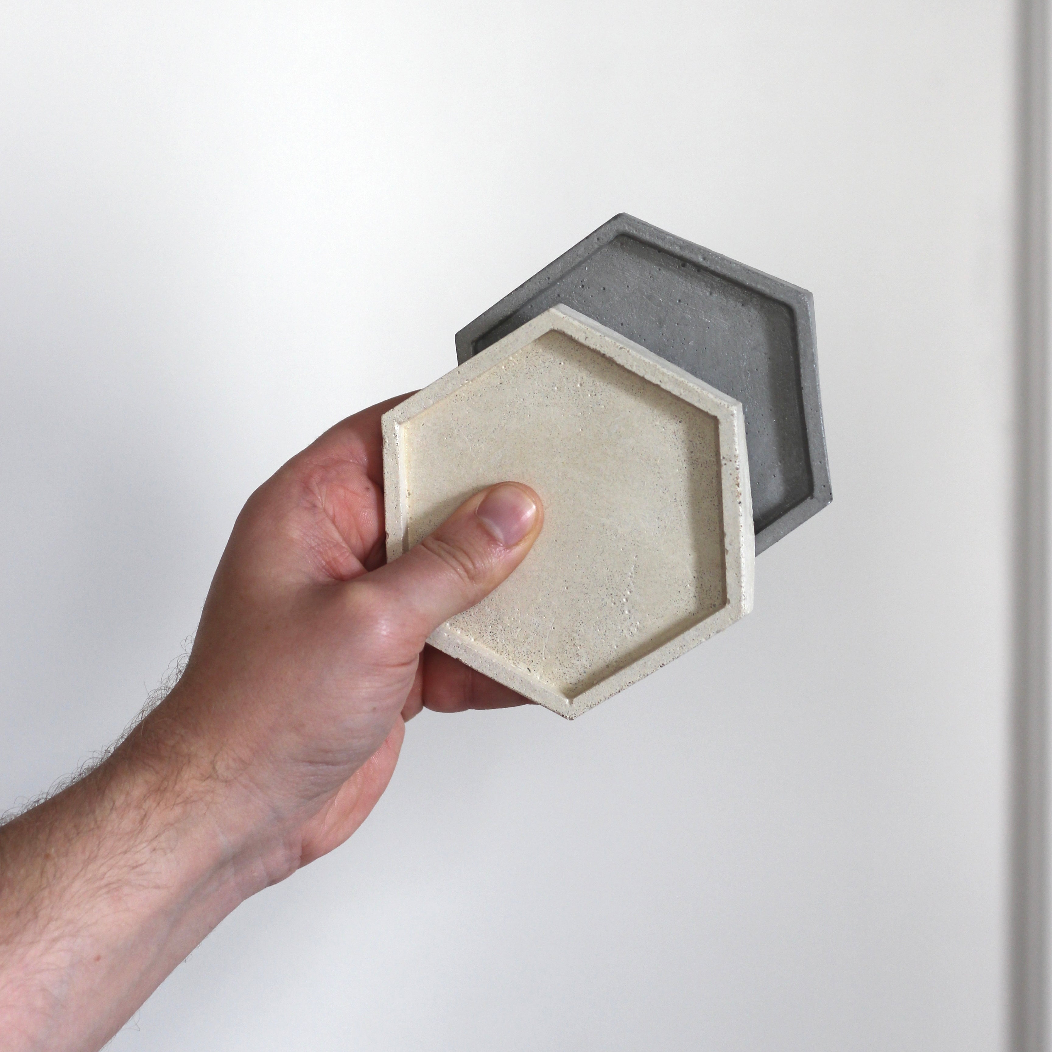 Beton Untersetzer „6eckig“