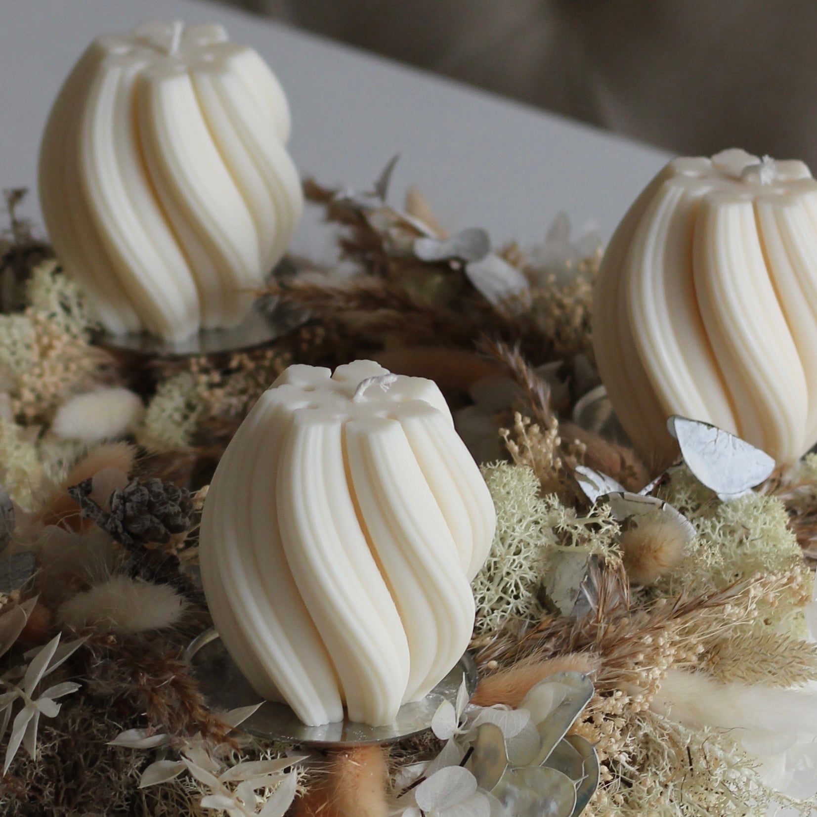 4 er Set Kerze : „Trullala M“