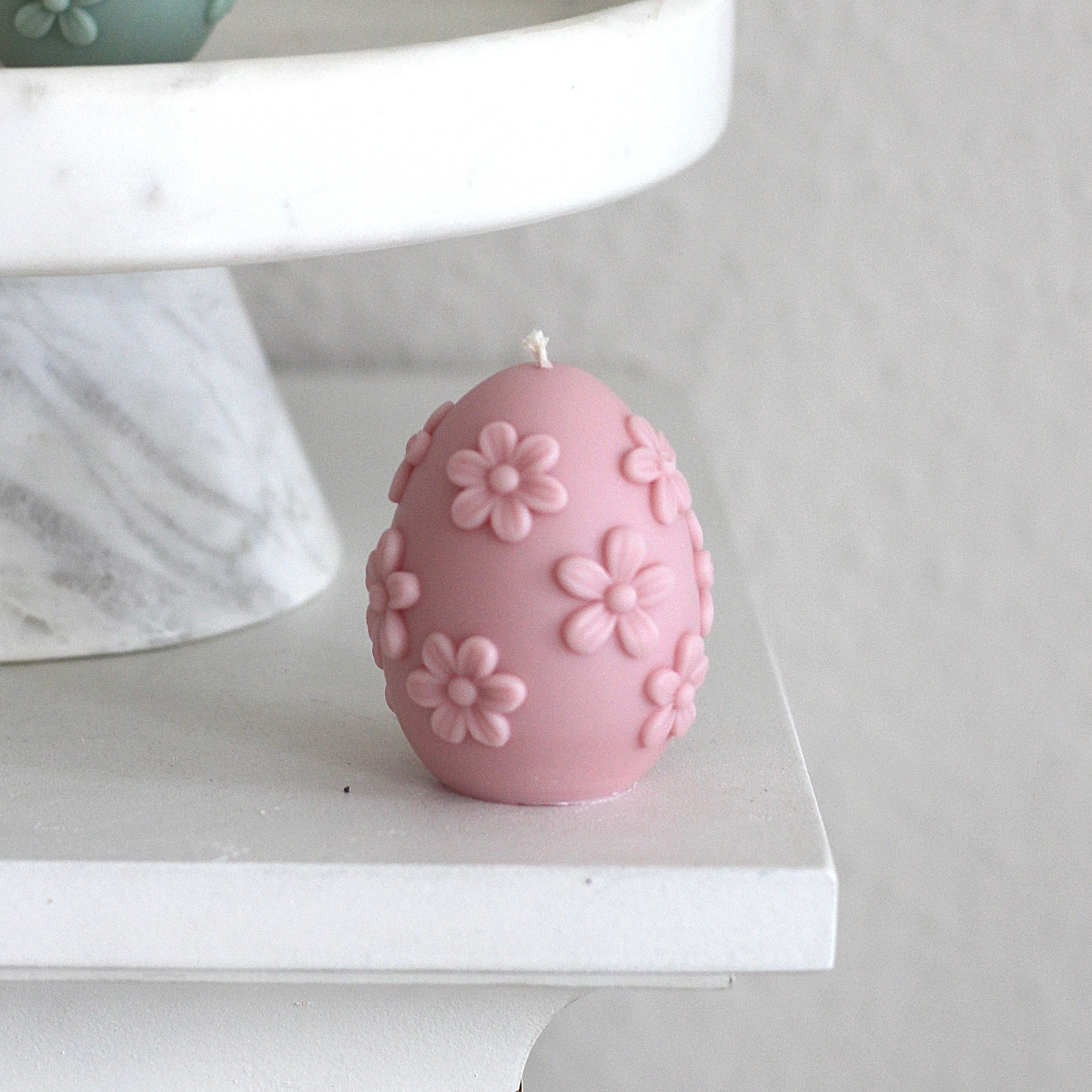 Kerze "Flower Ei"