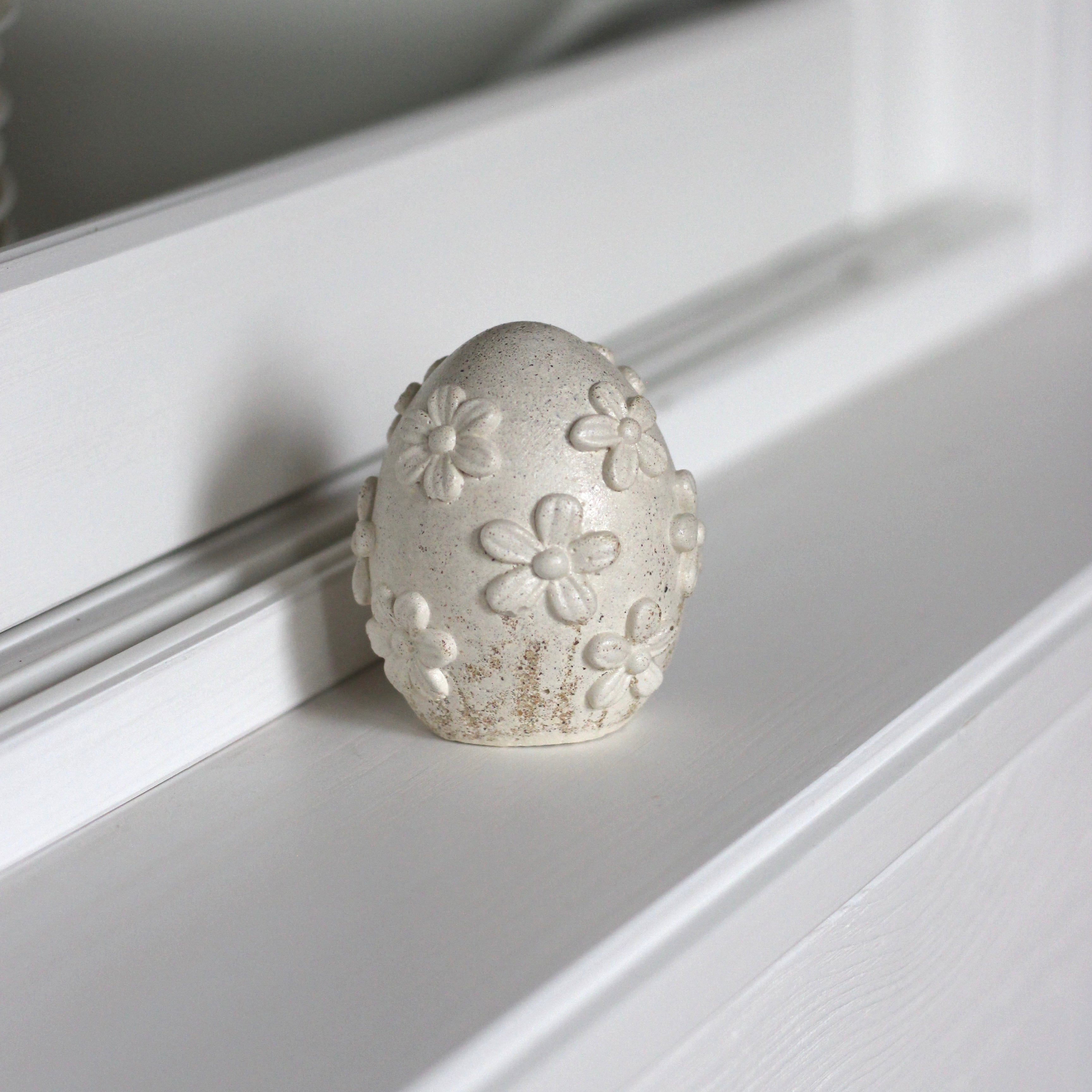 Beton Deko "Flower Ei"