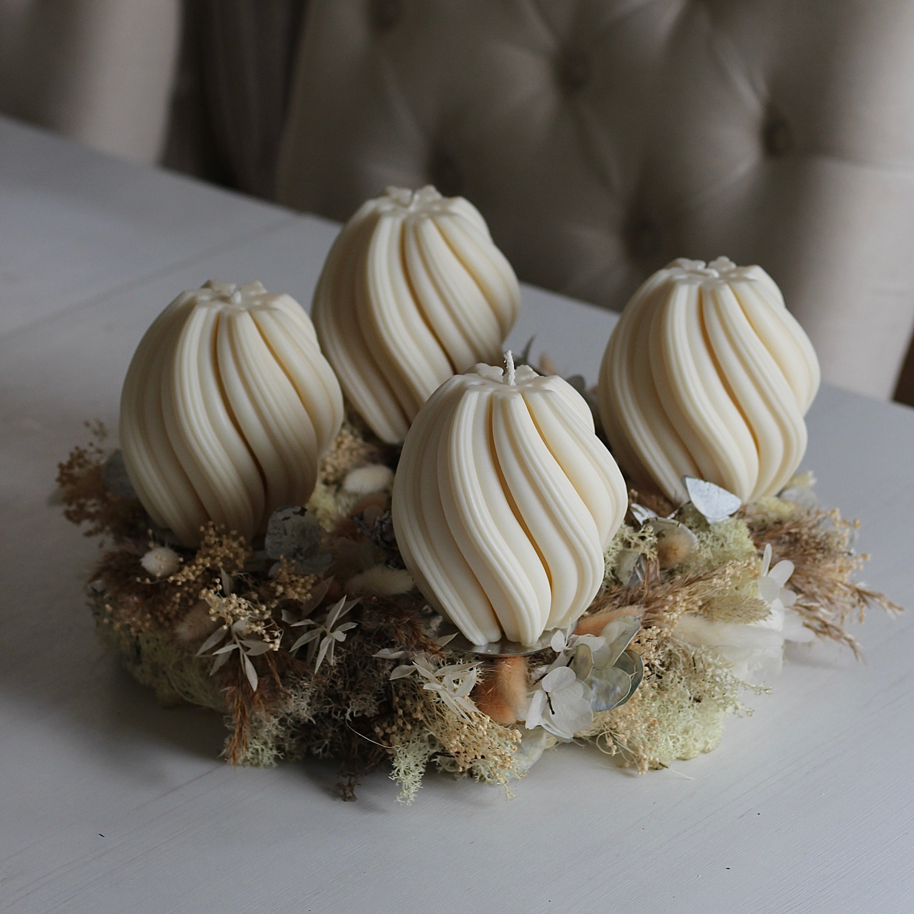 4er Set Kerze „Trullala L“