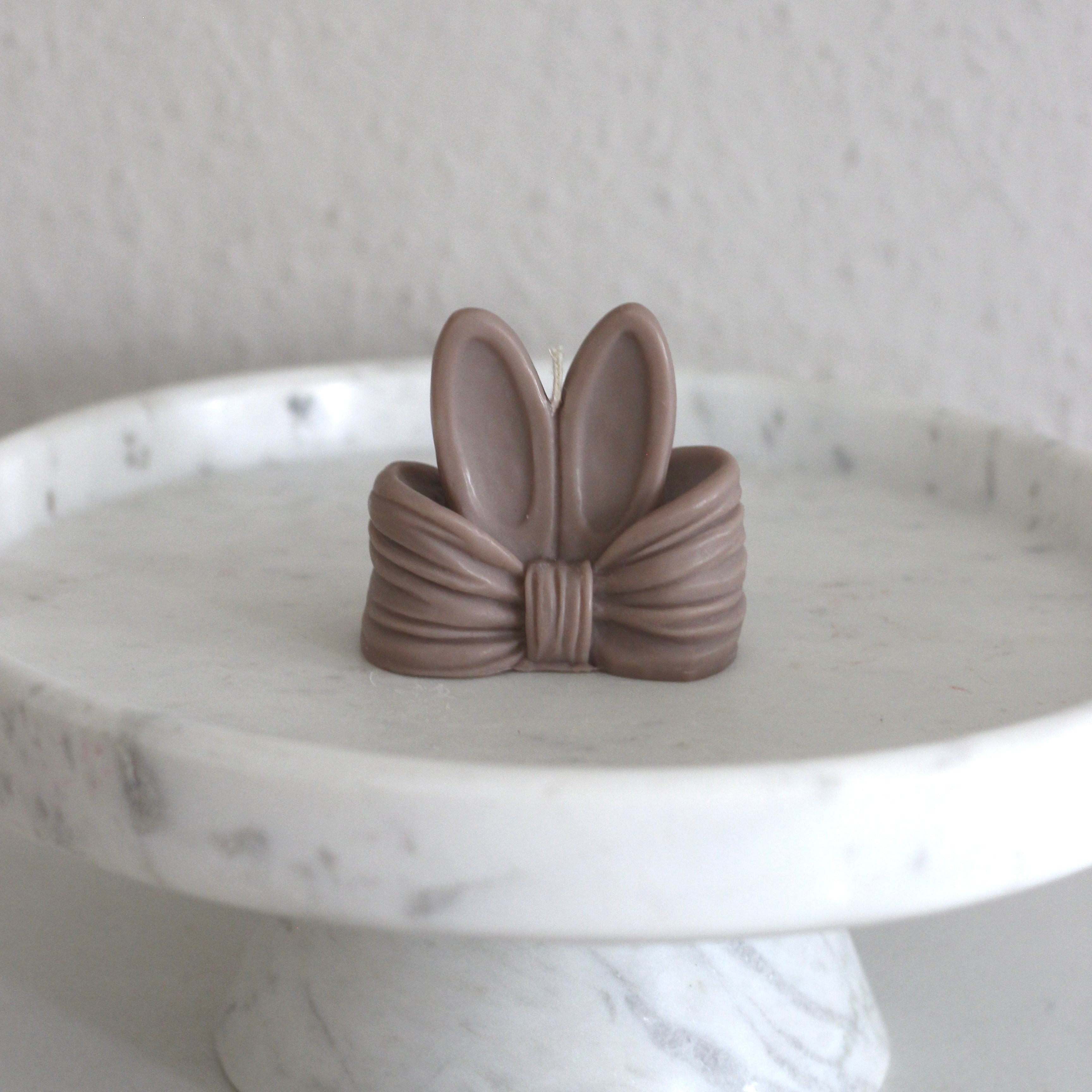 Kerze Schleife Stehohr