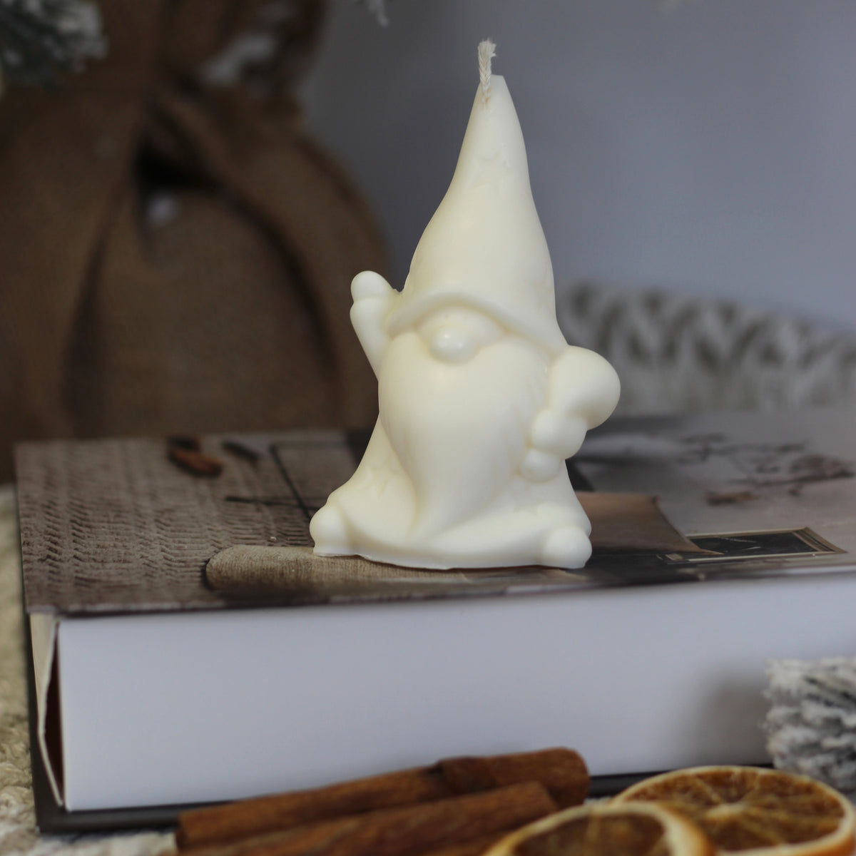 Kerze Weihnachten "Nikolaus"