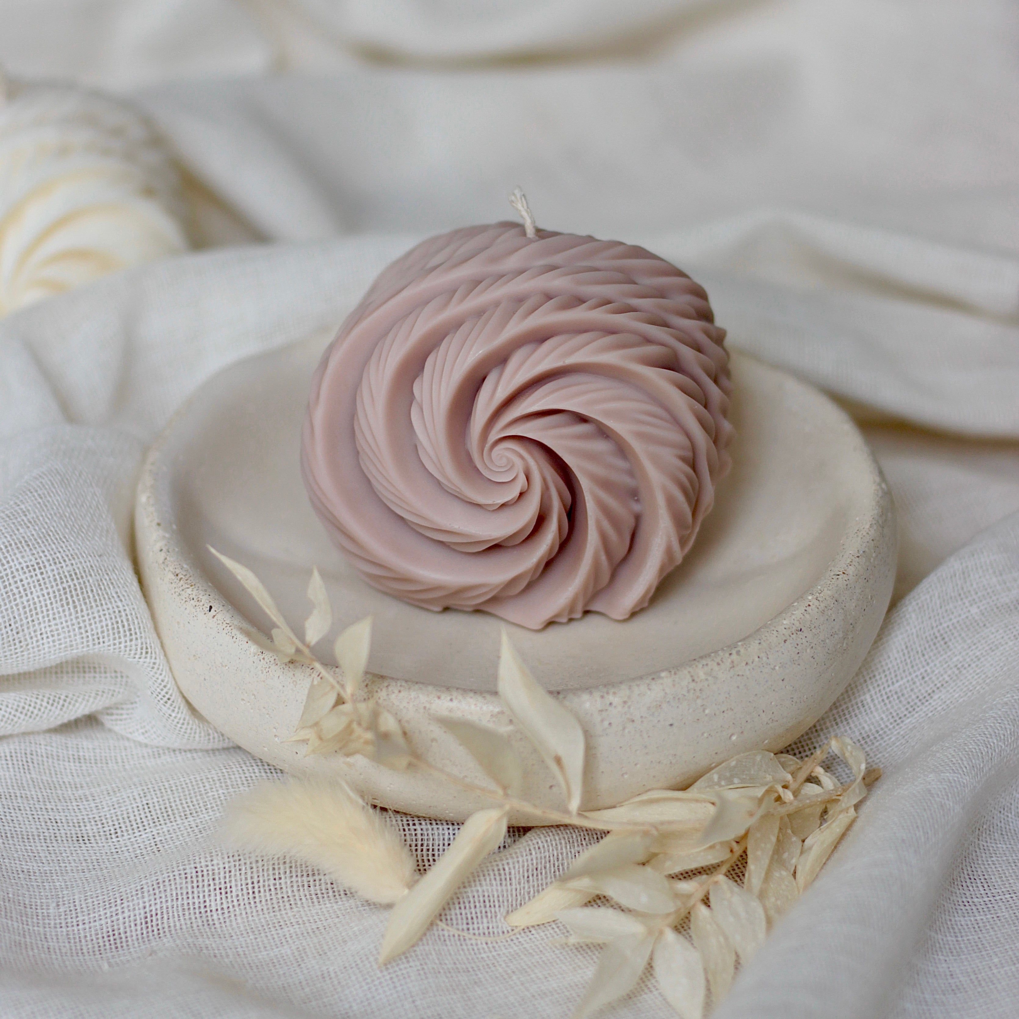 Kerze „Swirl“