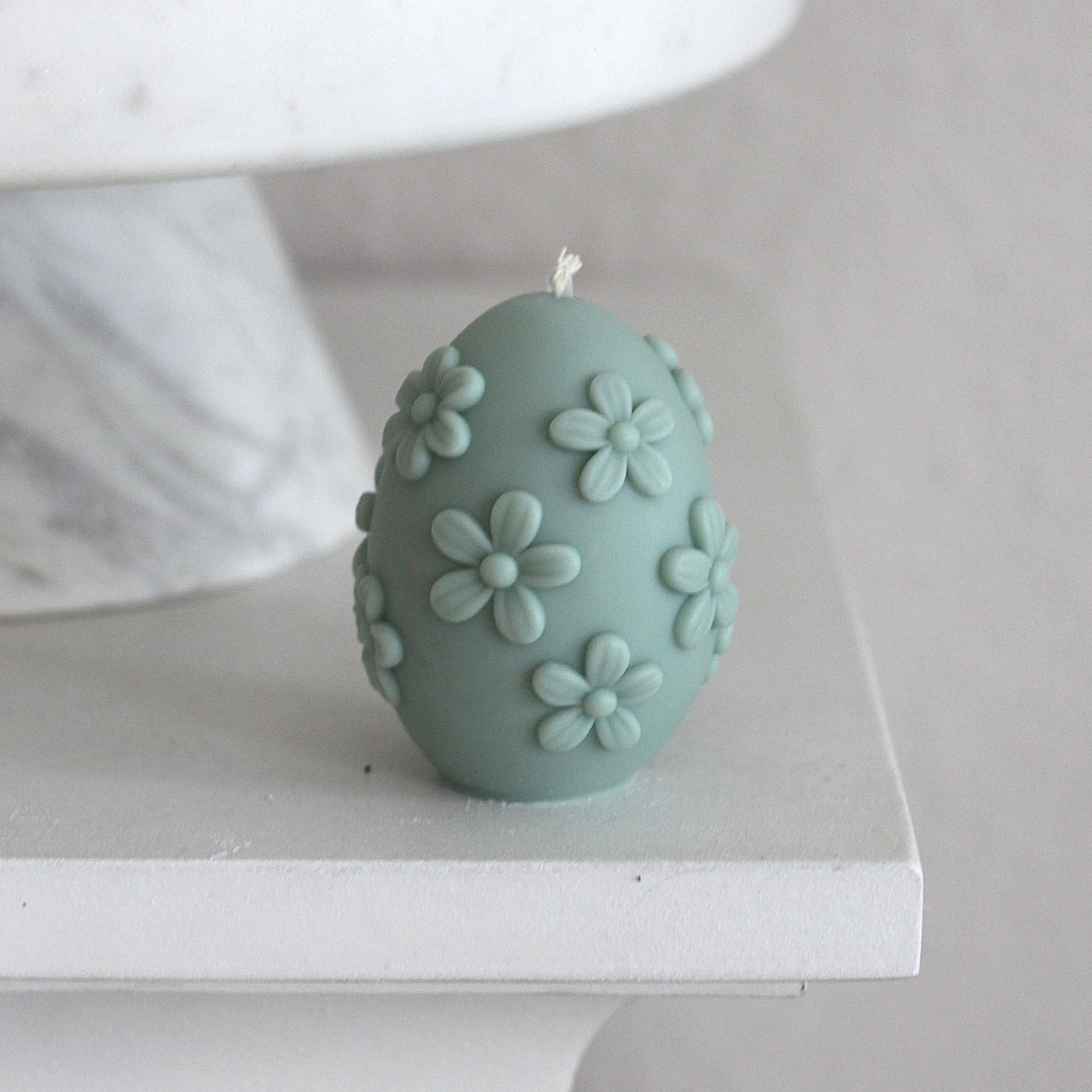 Kerze "Flower Ei"