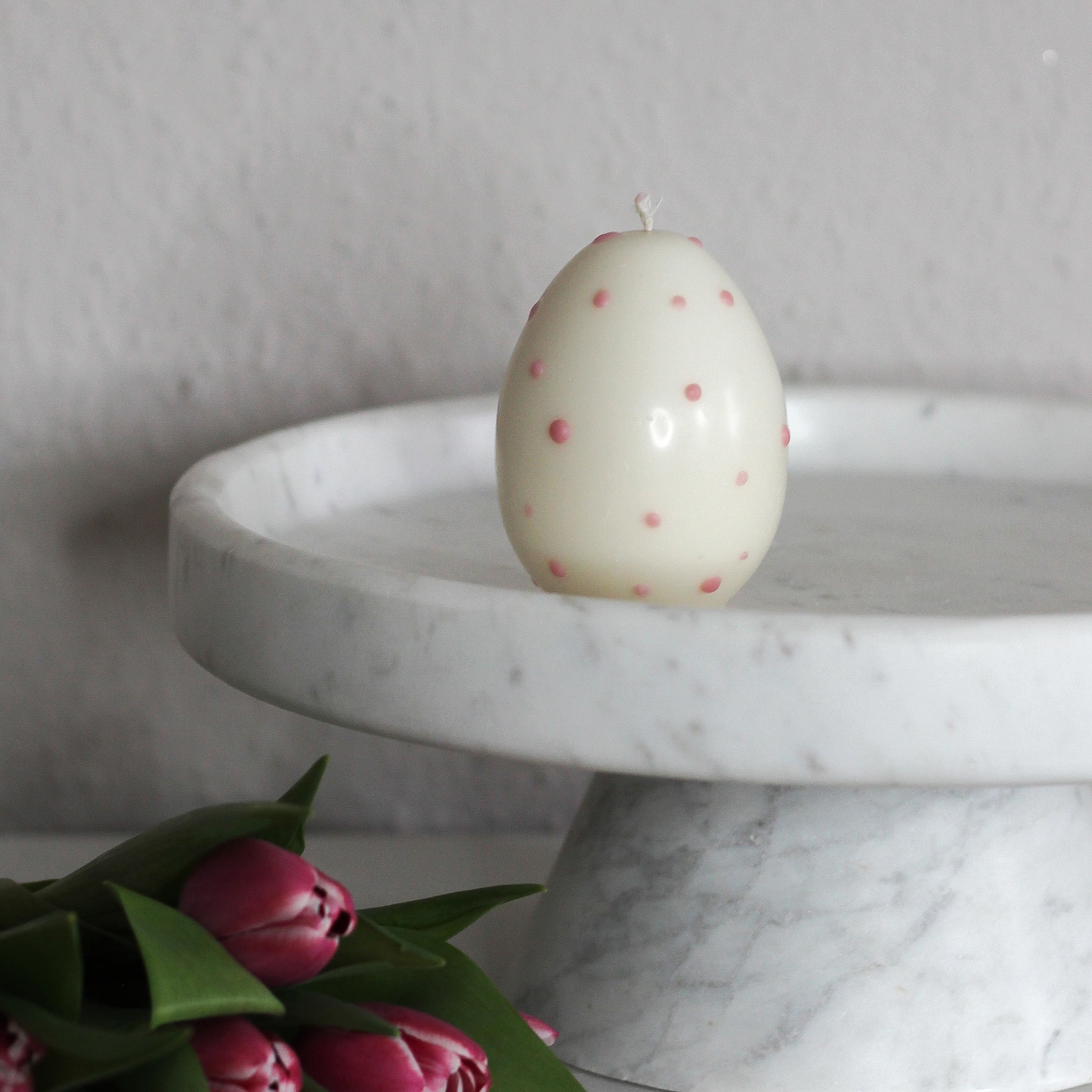 Kerze „großes Ei“ gepunktet Ostern