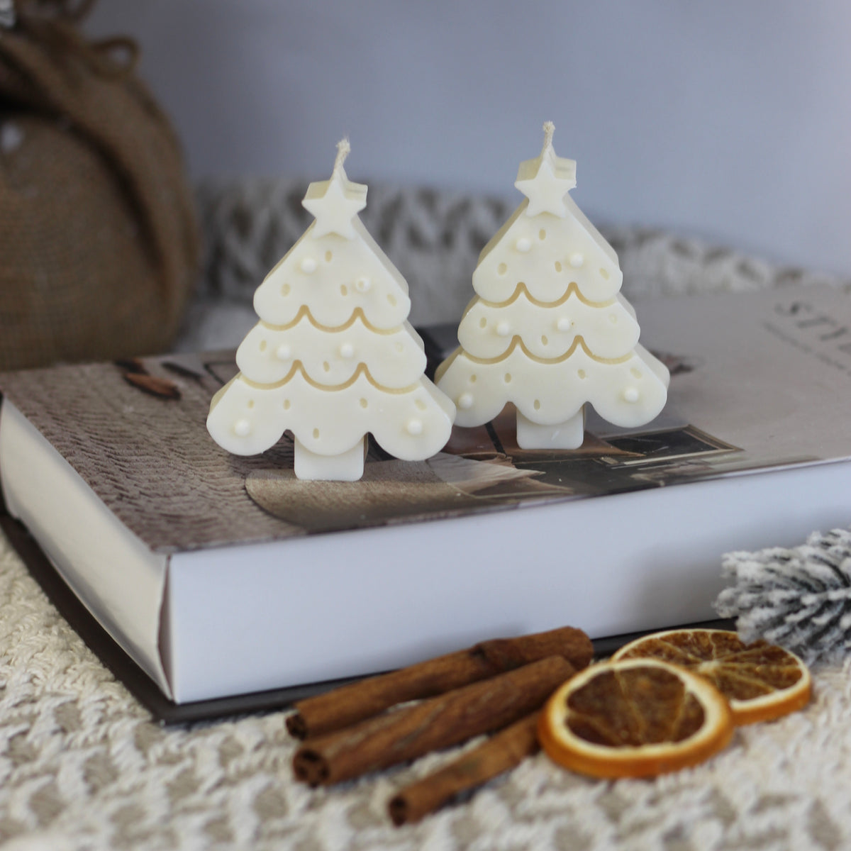 Kerze Weihnachten "kleiner Tannenbaum"
