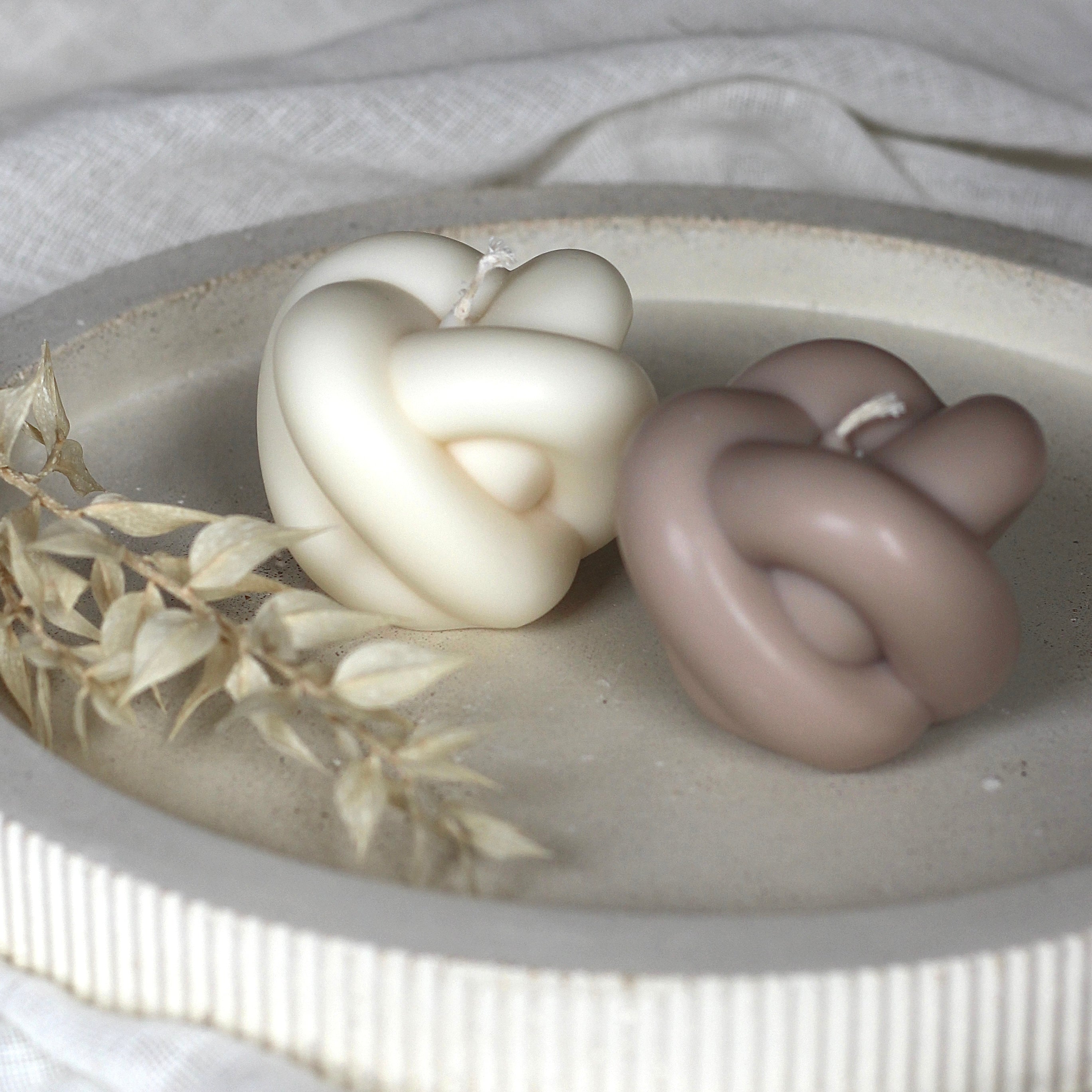 Kerze „Knoten Minimal“