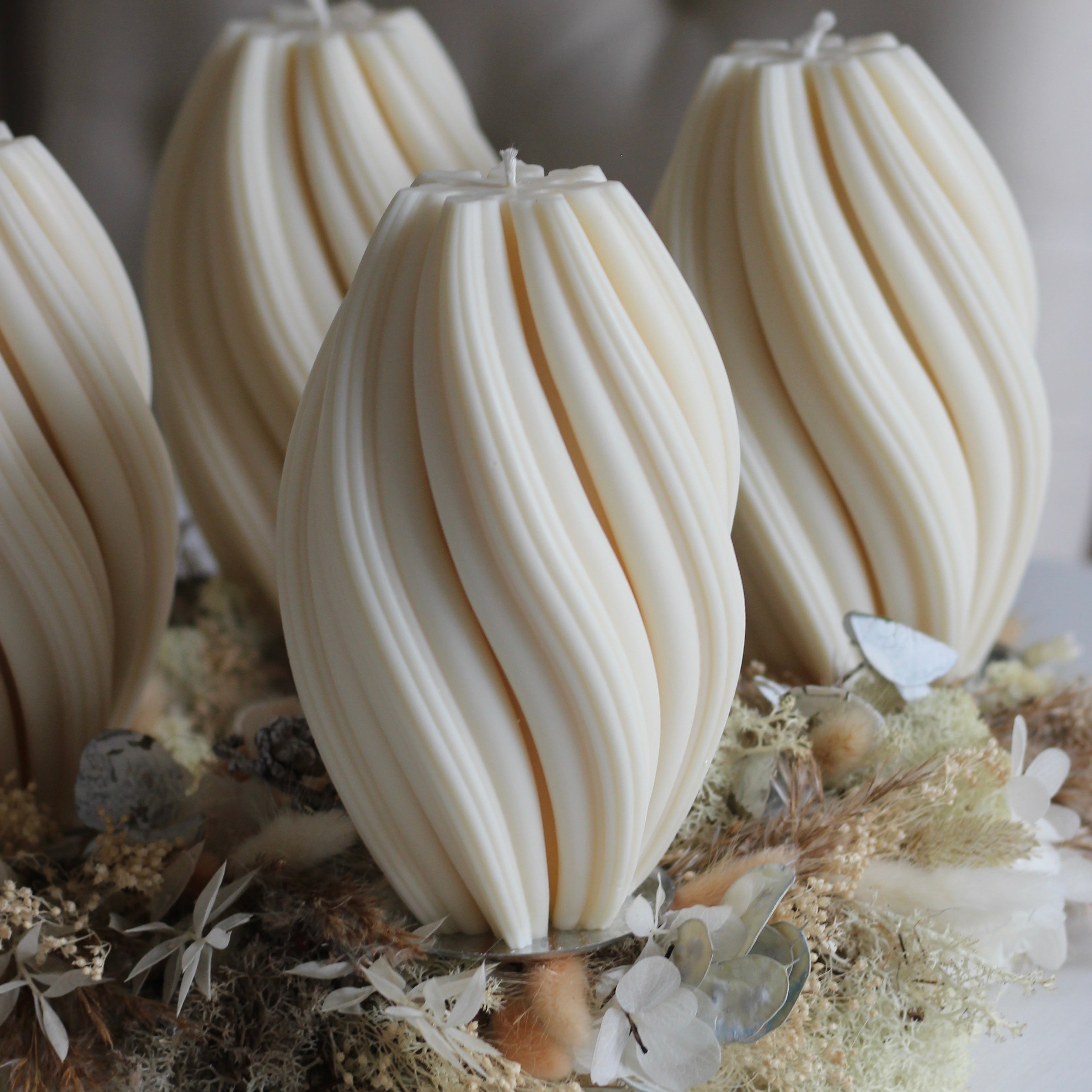 4 er Set Kerze  „Trullala XL“