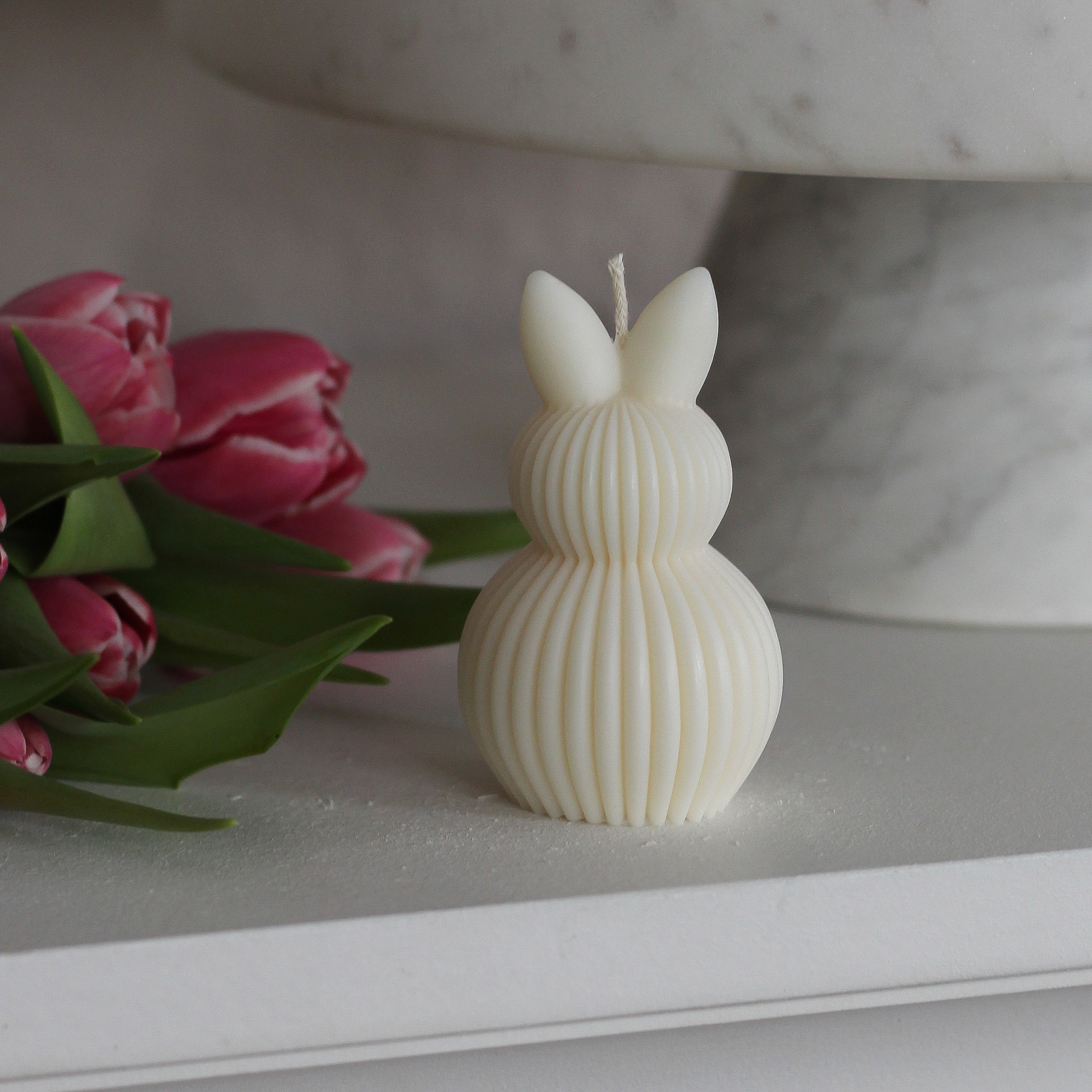 Kerze "Häschen Ei" klein, Ostern