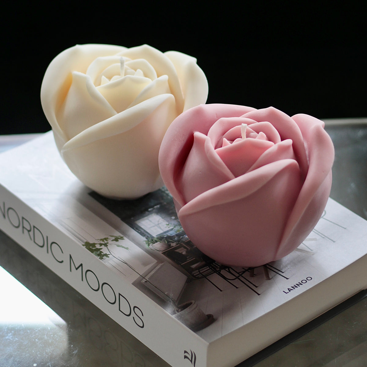 Kerze „Rose L“