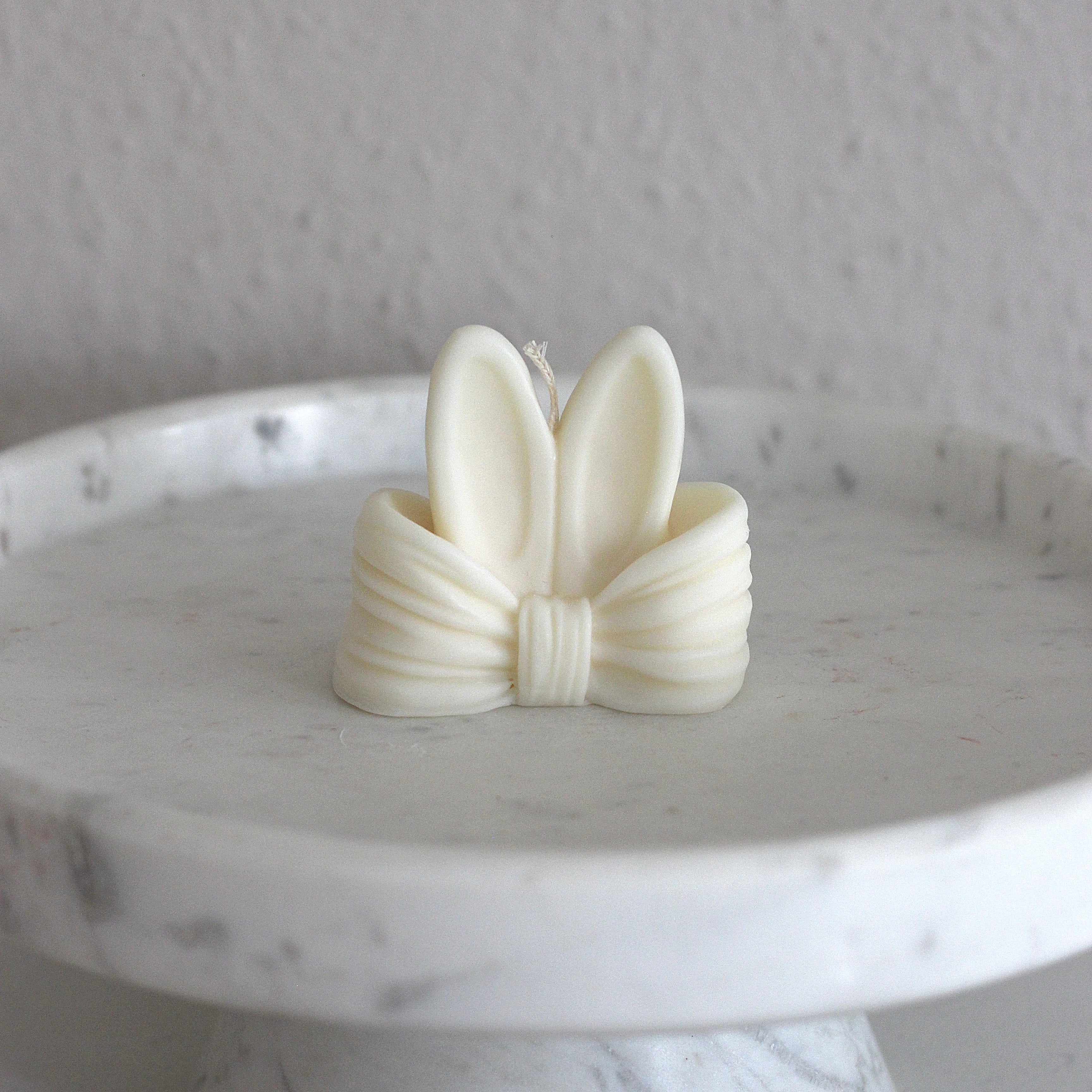 Kerze Schleife Stehohr