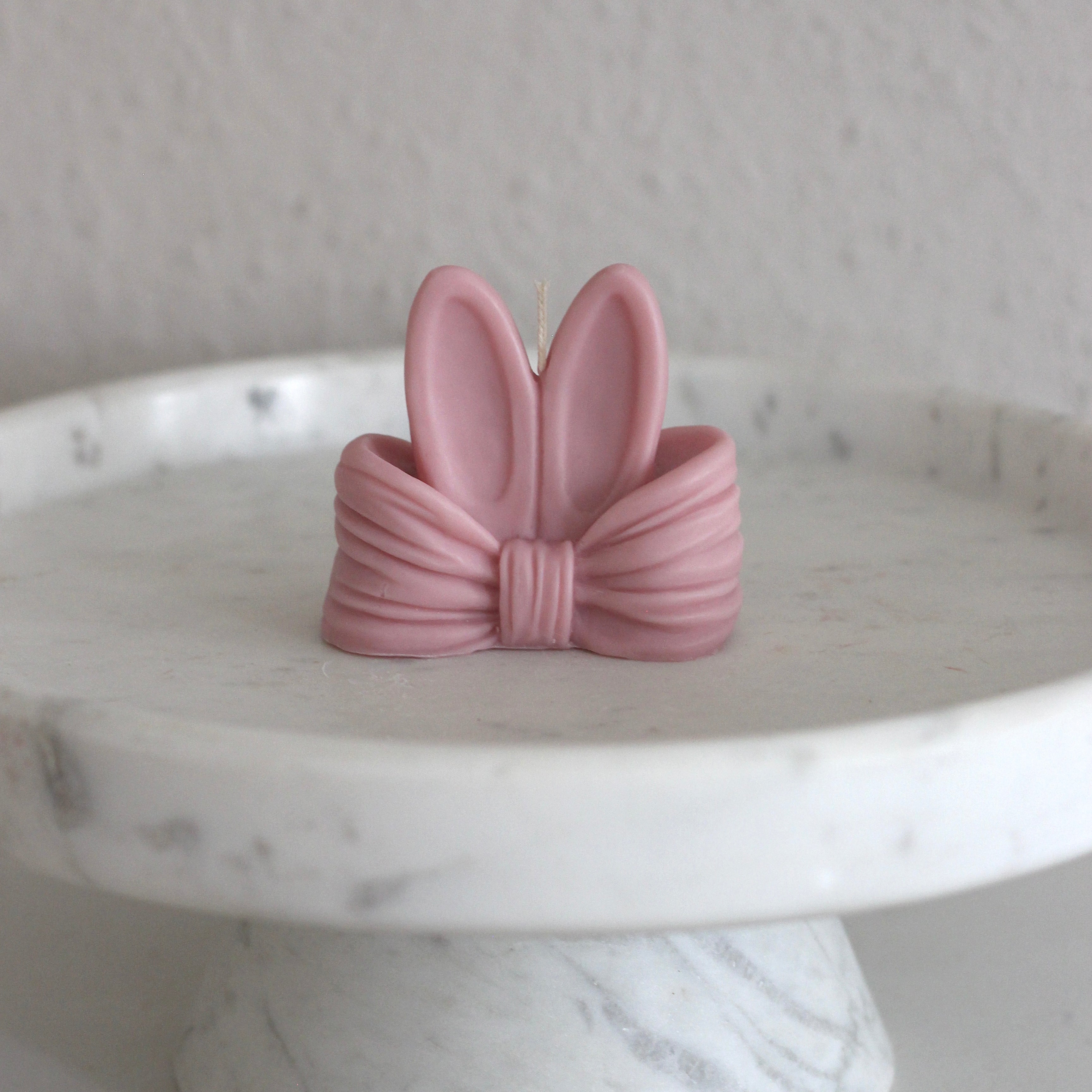 Kerze Schleife Stehohr