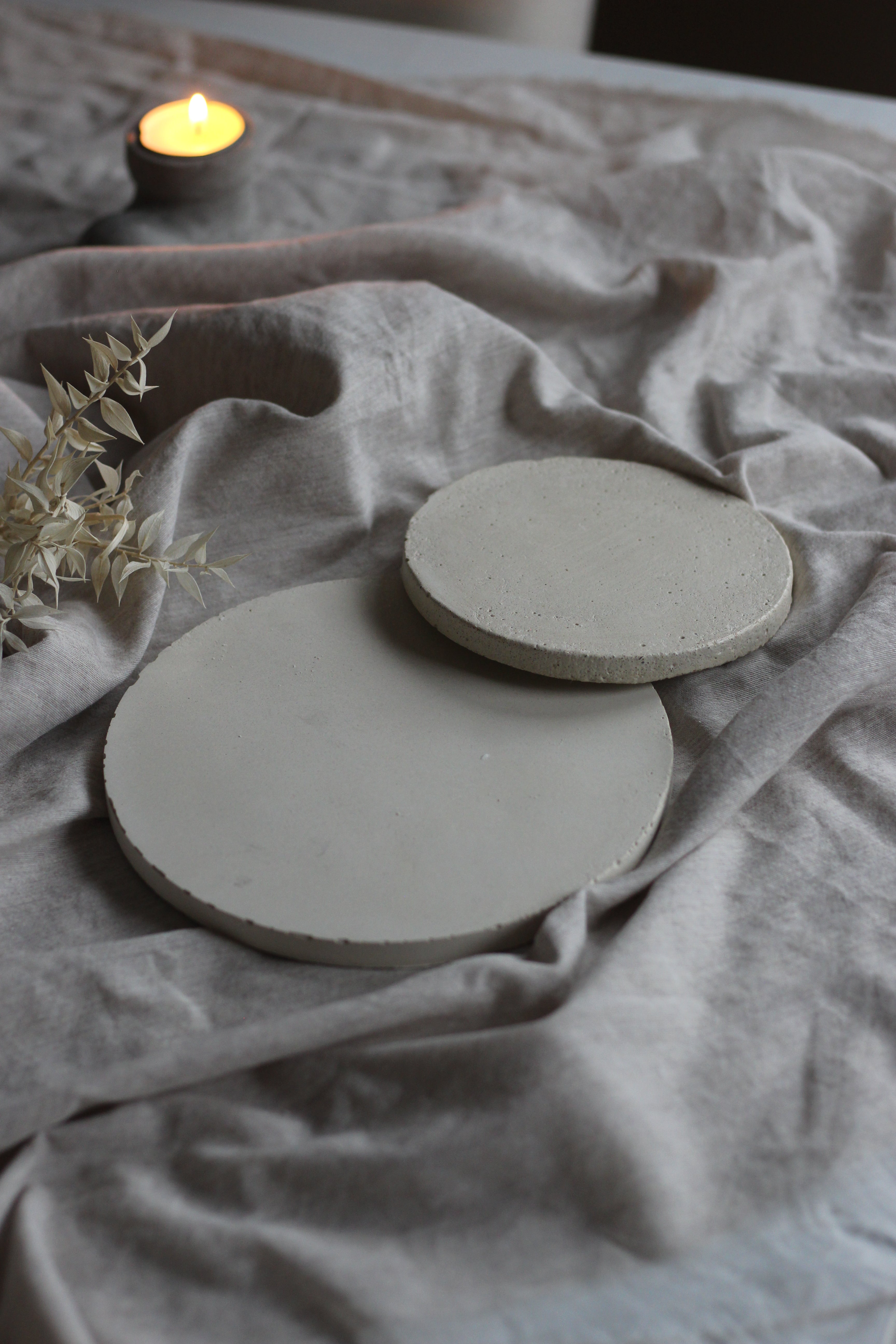 Beton Untersetzer „Rund klein“