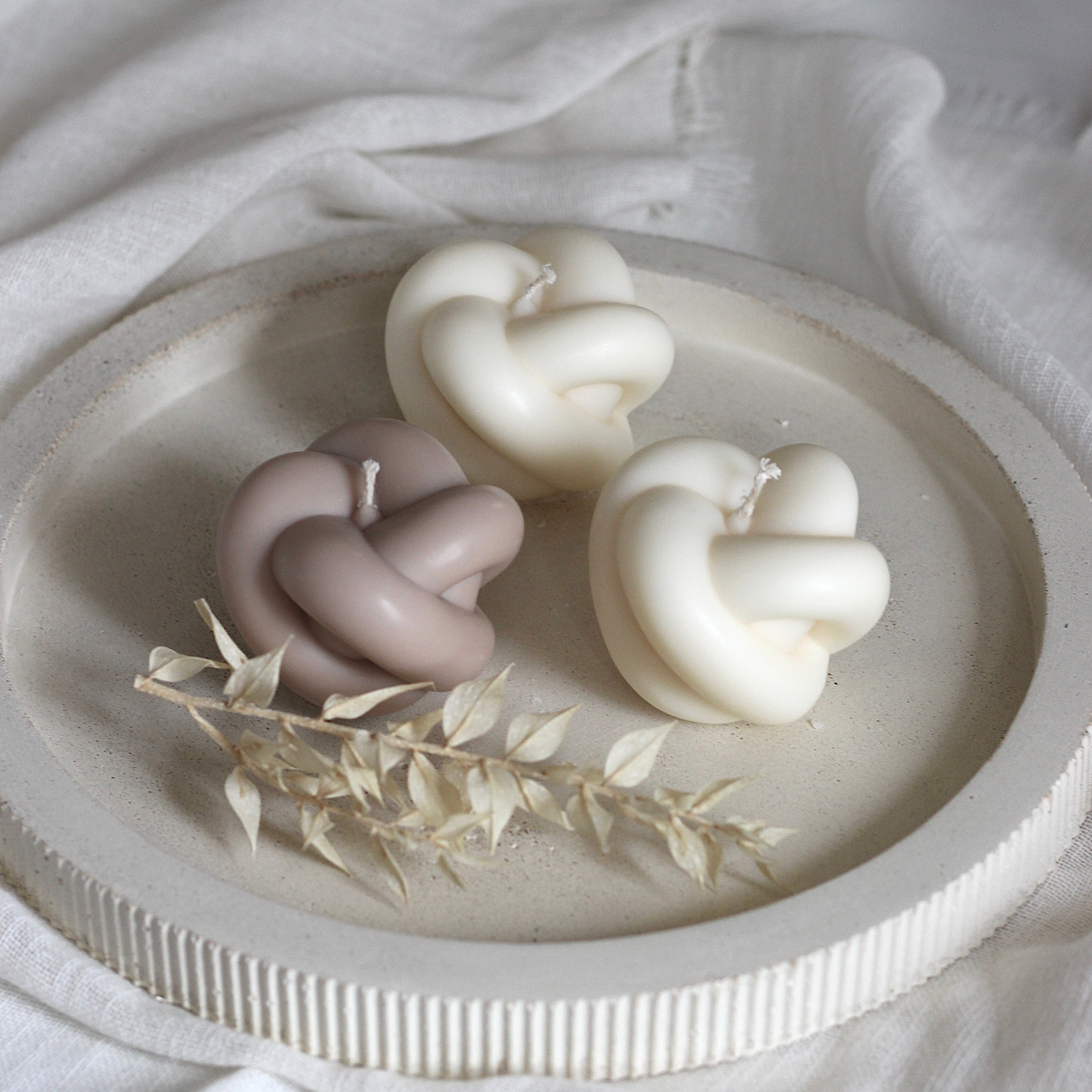 Beton Tablett XL Rund