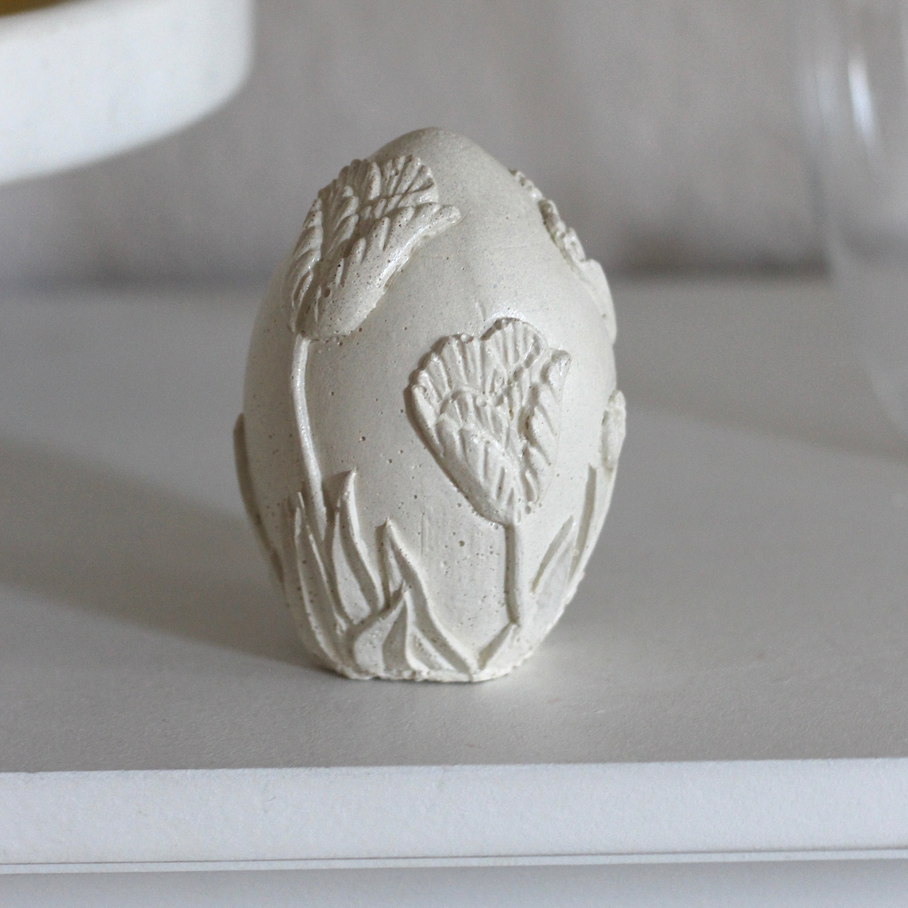 Beton Dekoration„Ei Tulpe"