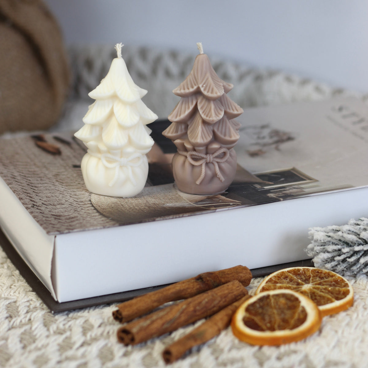 Kerze Weihnachten "Tännchen"