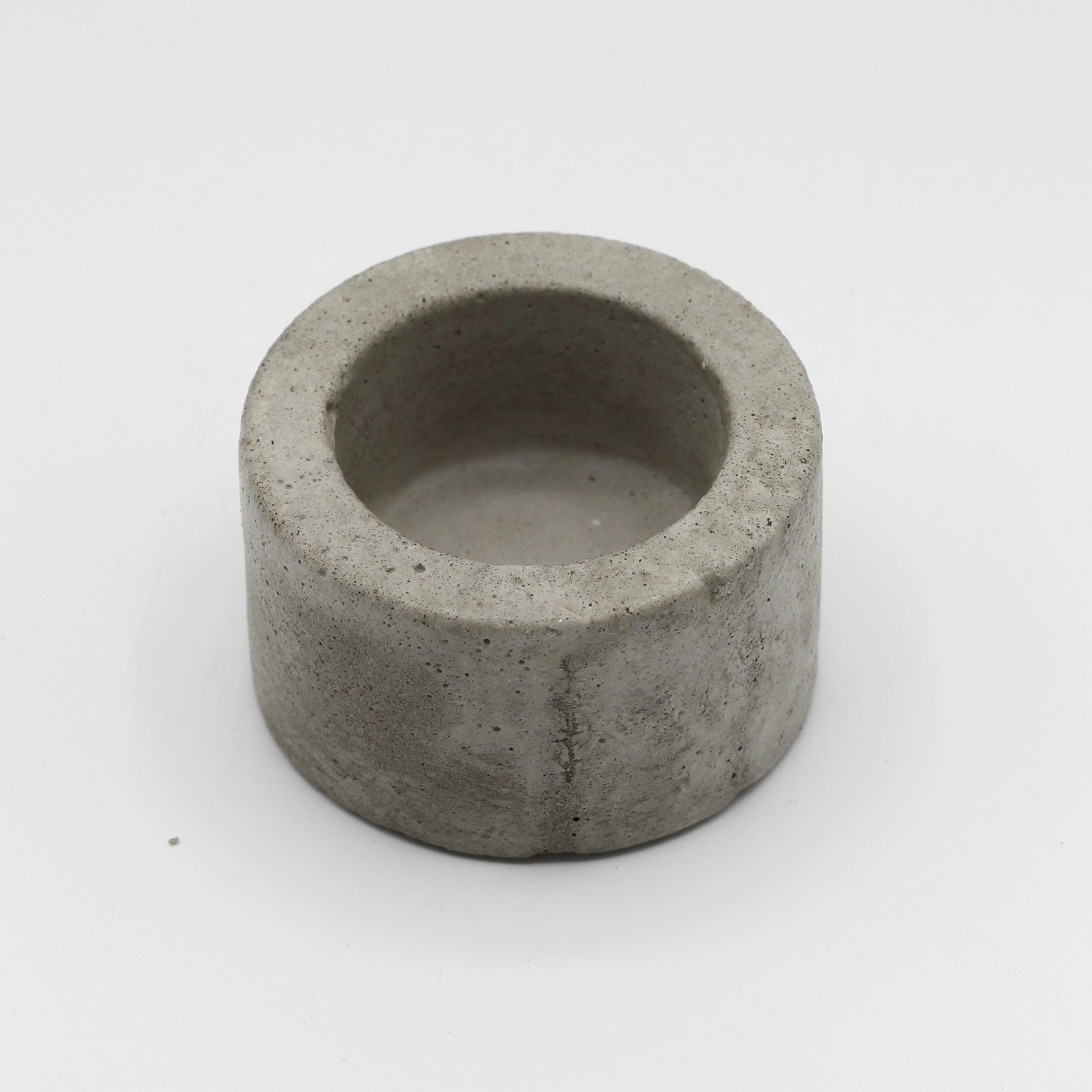 Beton Teelichthalter „Chunky Rund“