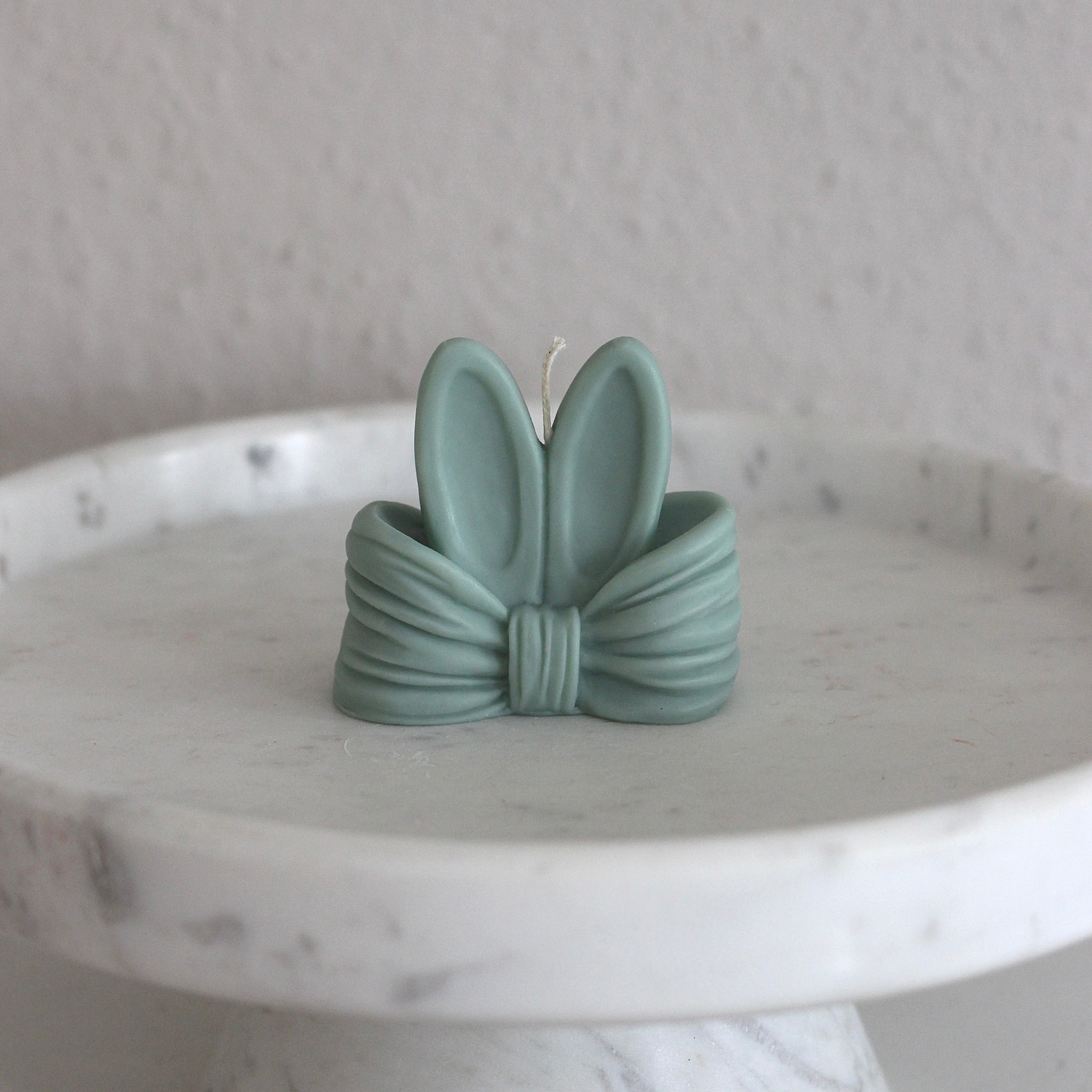 Kerze Schleife Stehohr