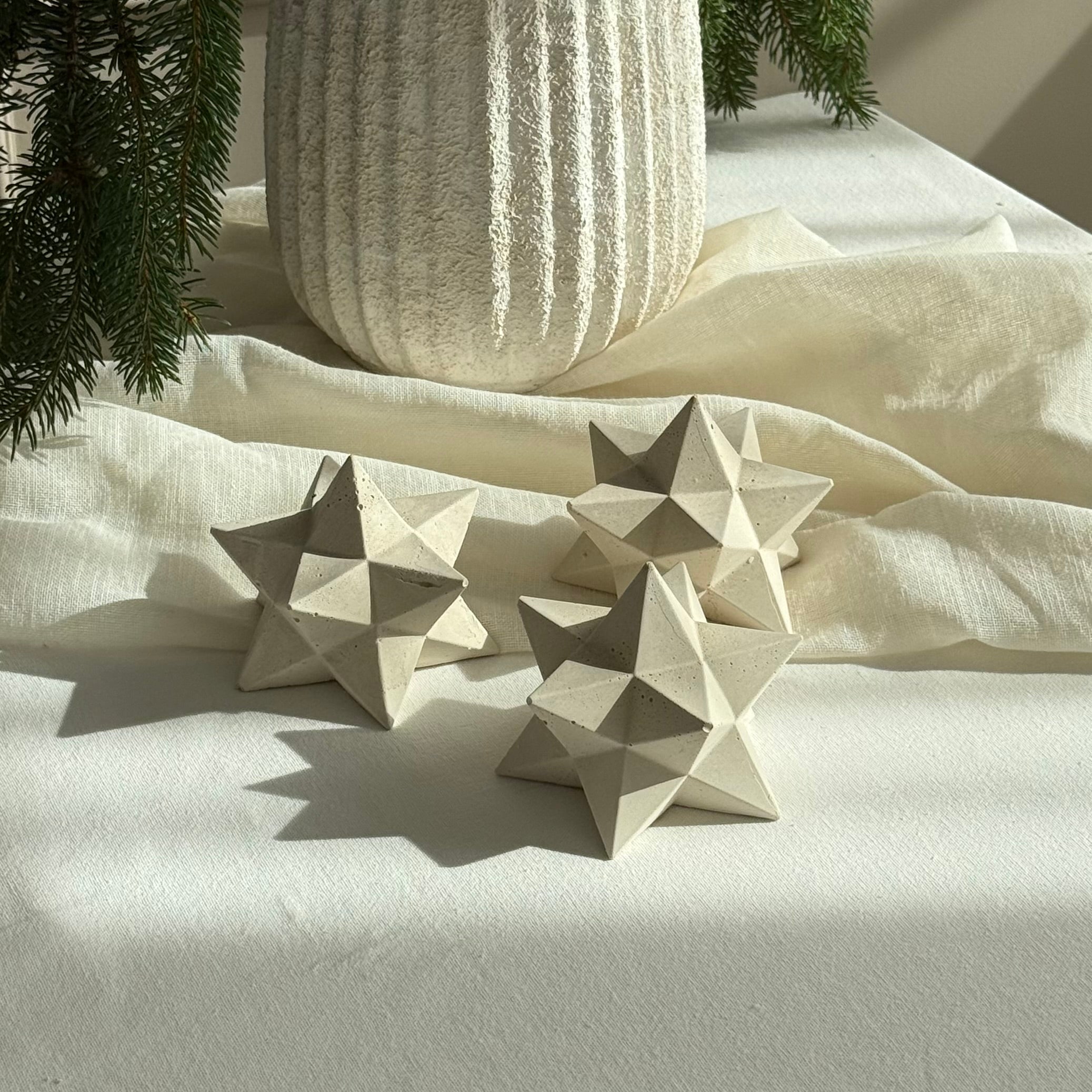 Betondekoration Weihnachten "Stern"