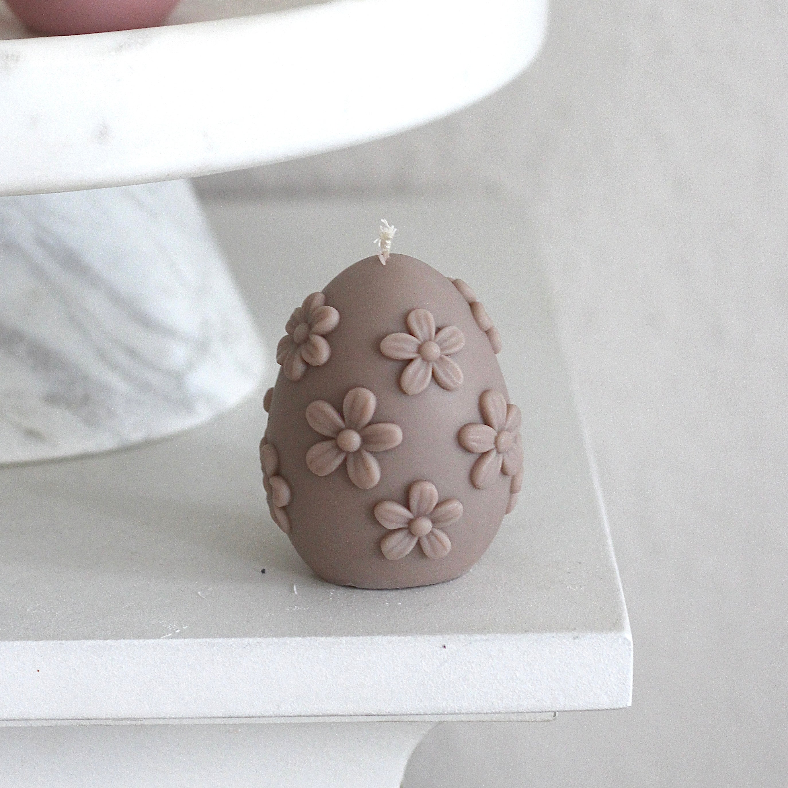 Kerze "Flower Ei"